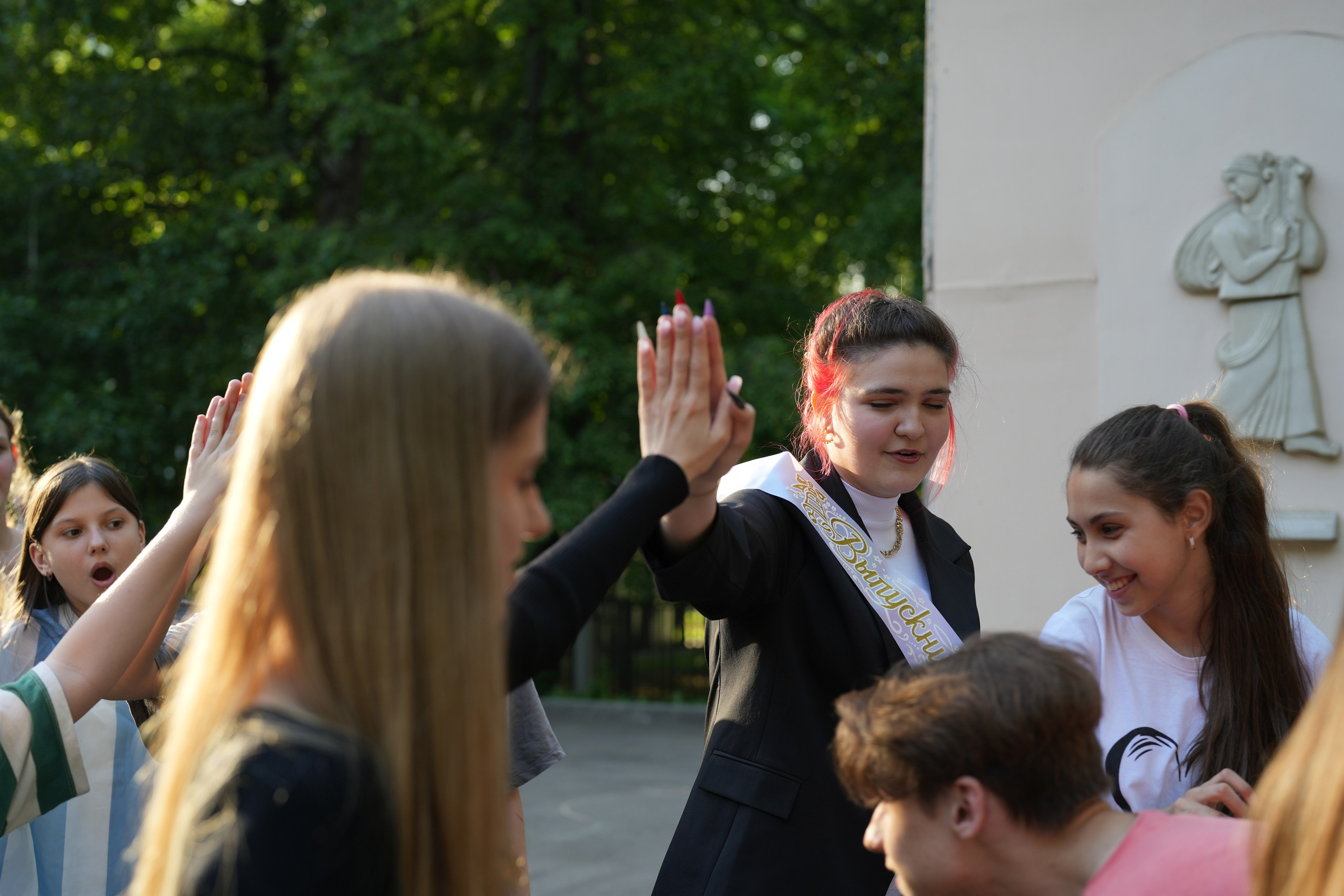 Выпускной в музыкально-хоровой школе г. Москвы № 106. Семейный и детский фотограф в Москве Оксана Чибизова