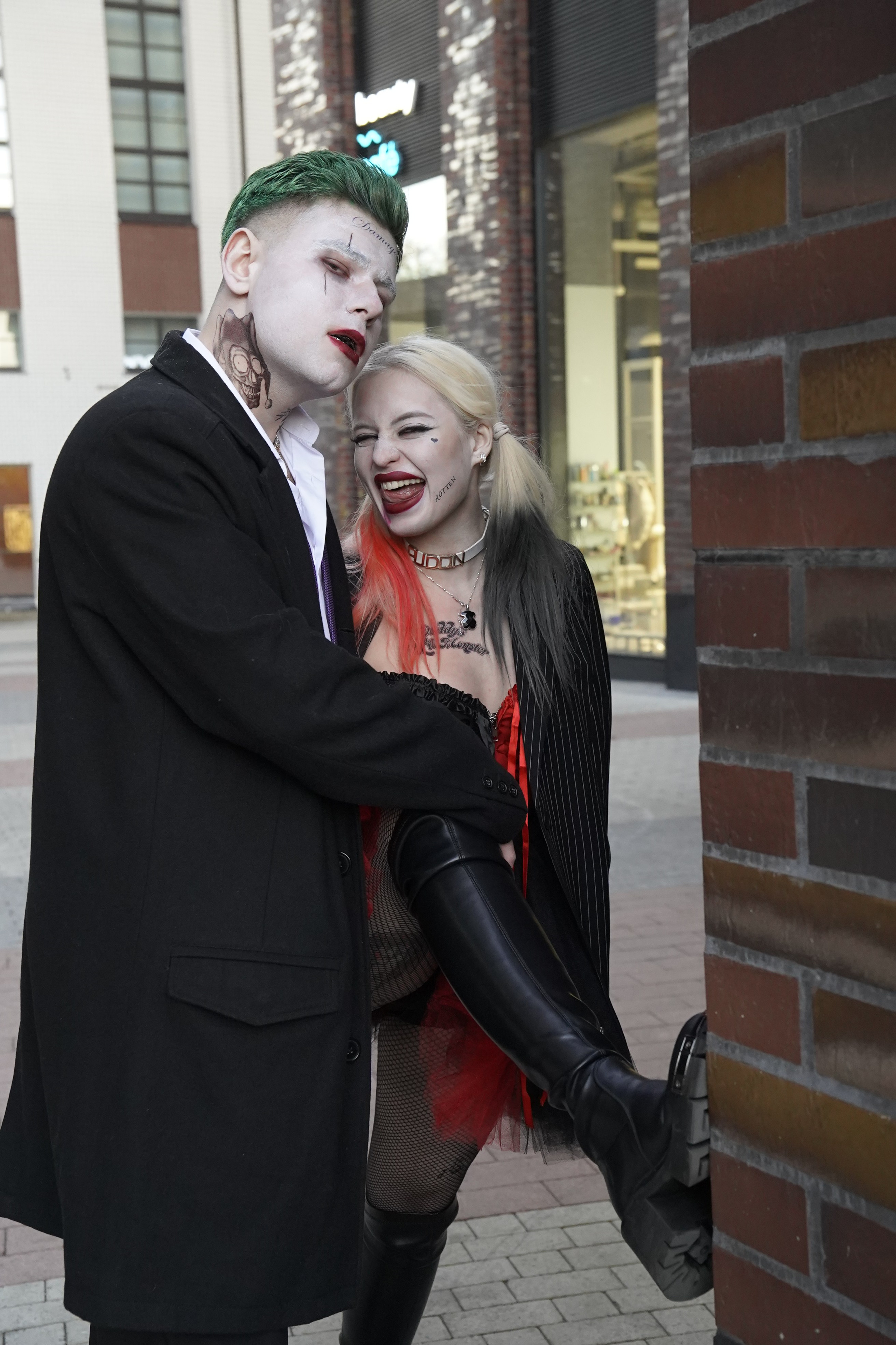 Харли и Джокер. Фотограф и видеограф Елена Суетенкова, Создание ярких воспоминаний о важных событиях. Москва, Россия, Мир