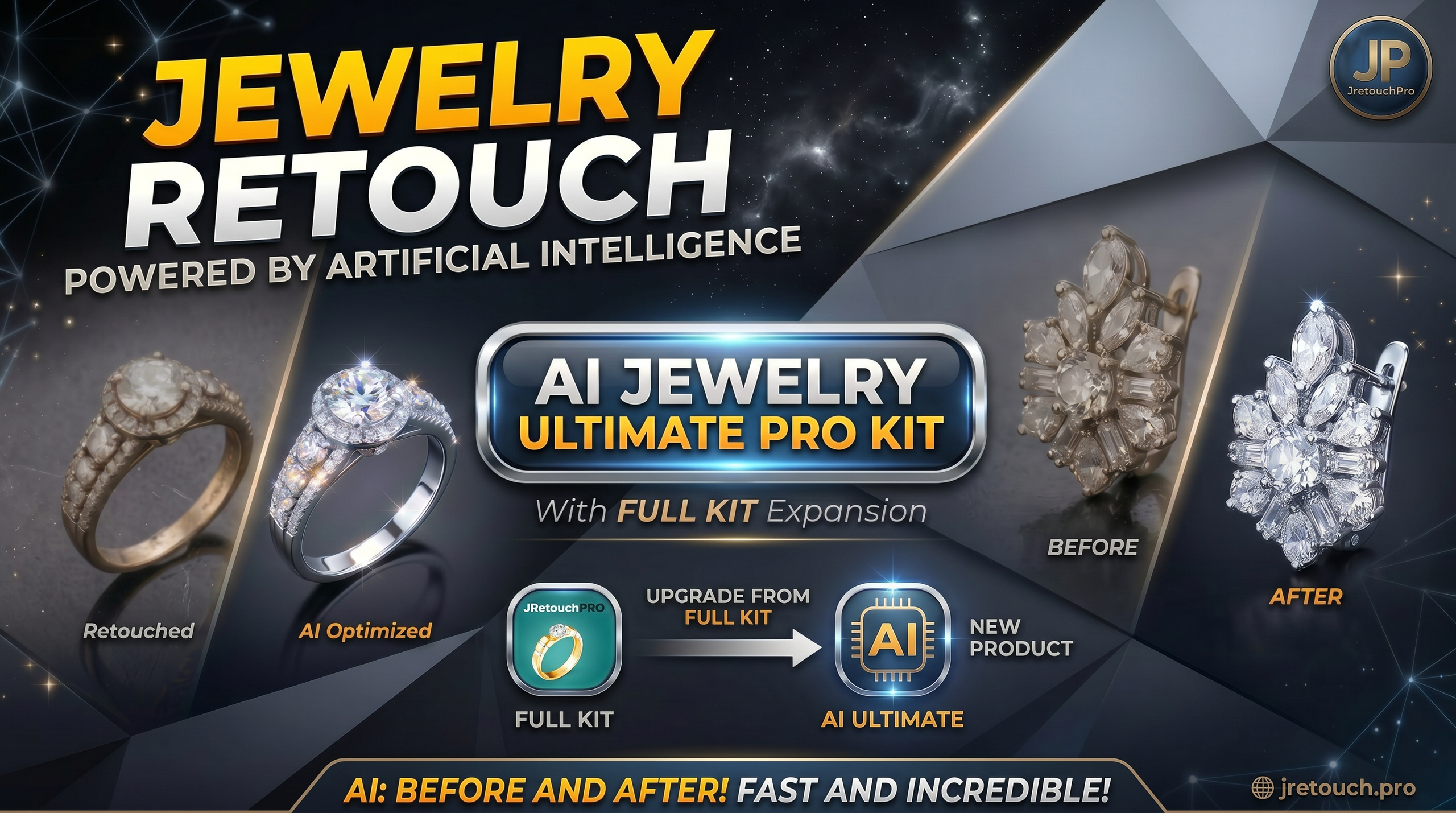 Lessons. Photographing and retouching jewelry! Jewelry retouching lessons