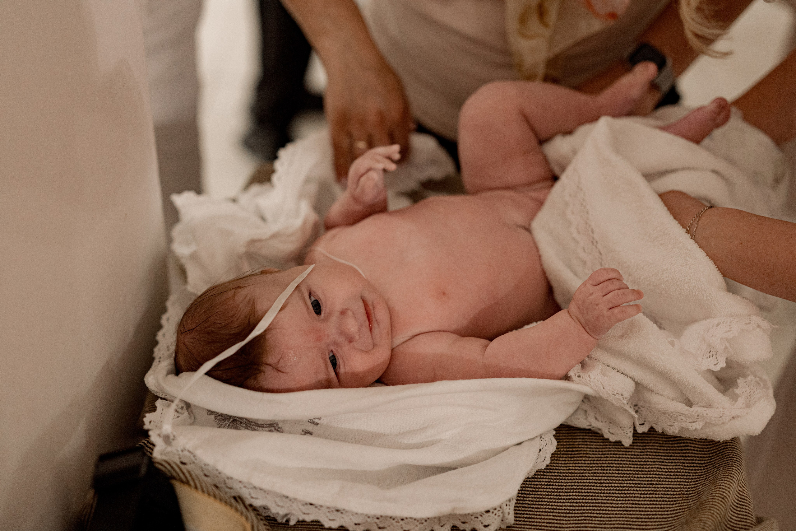 Таинство Крещения Саши. Фотограф новорождённых Newborn Москва