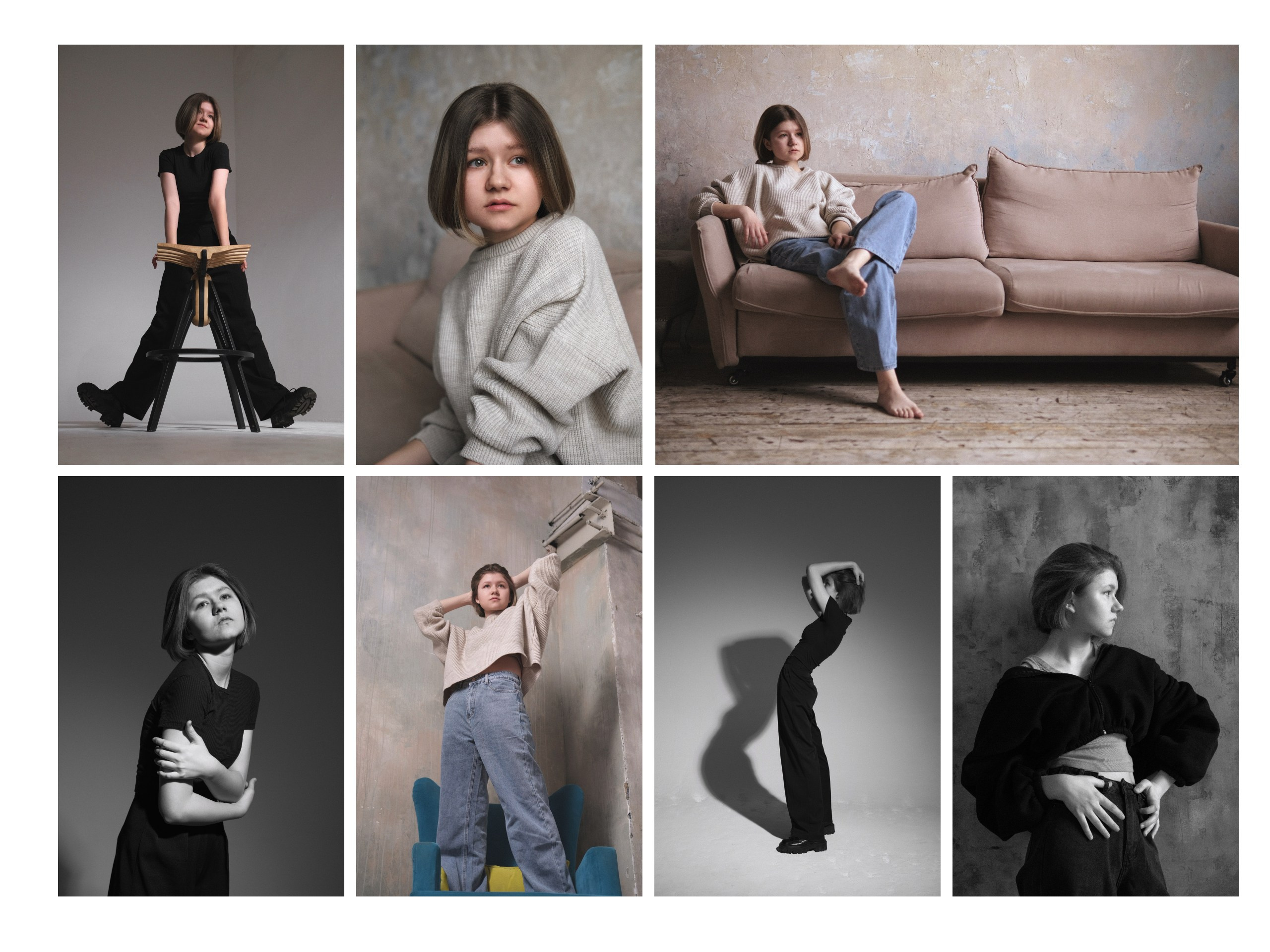 Портфолио моделей под ключ. Фотограф в Москве Михаил Елизарьев