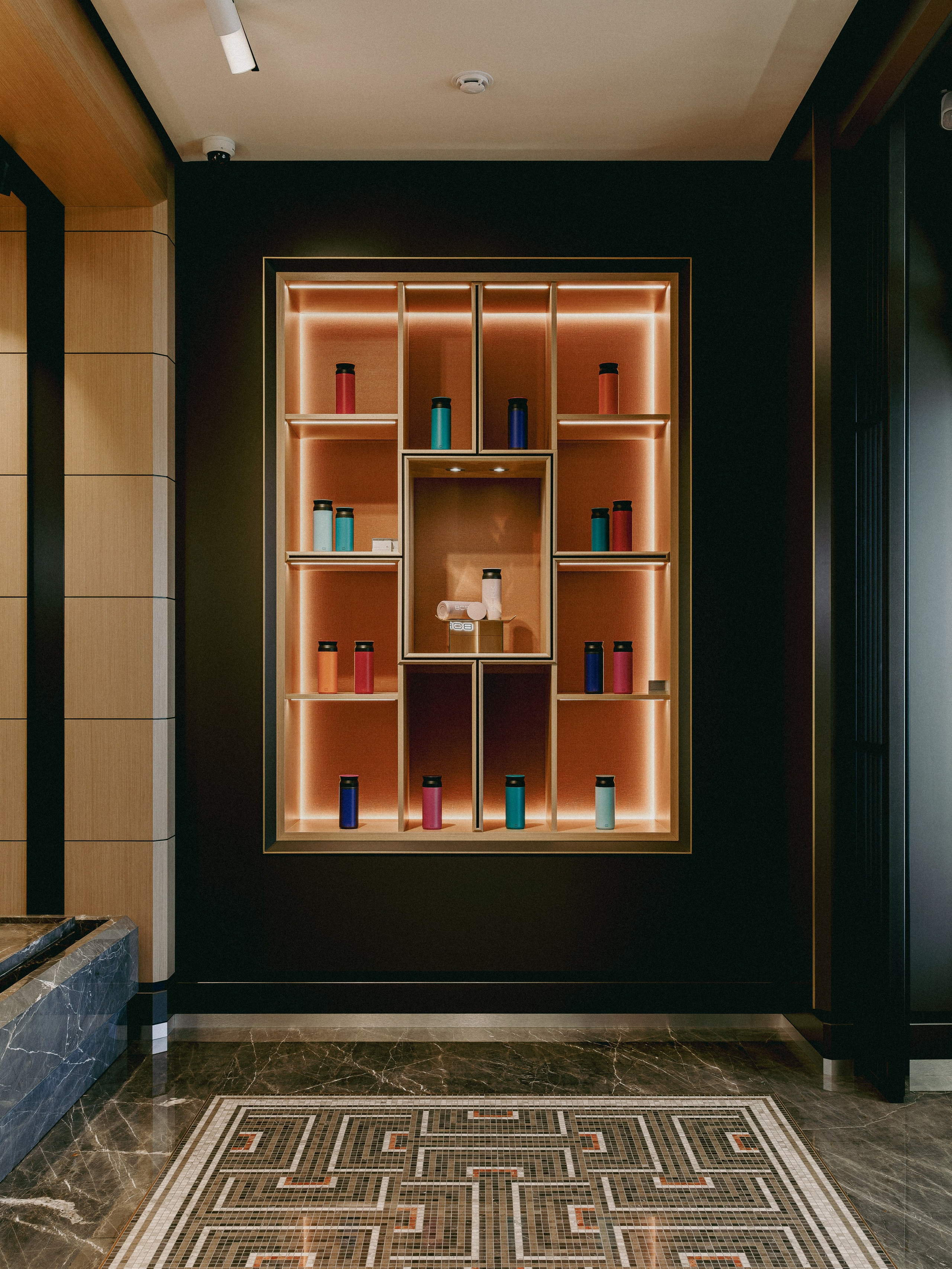 Интерьер шоурума BORK. Интерьерный фотограф Москва