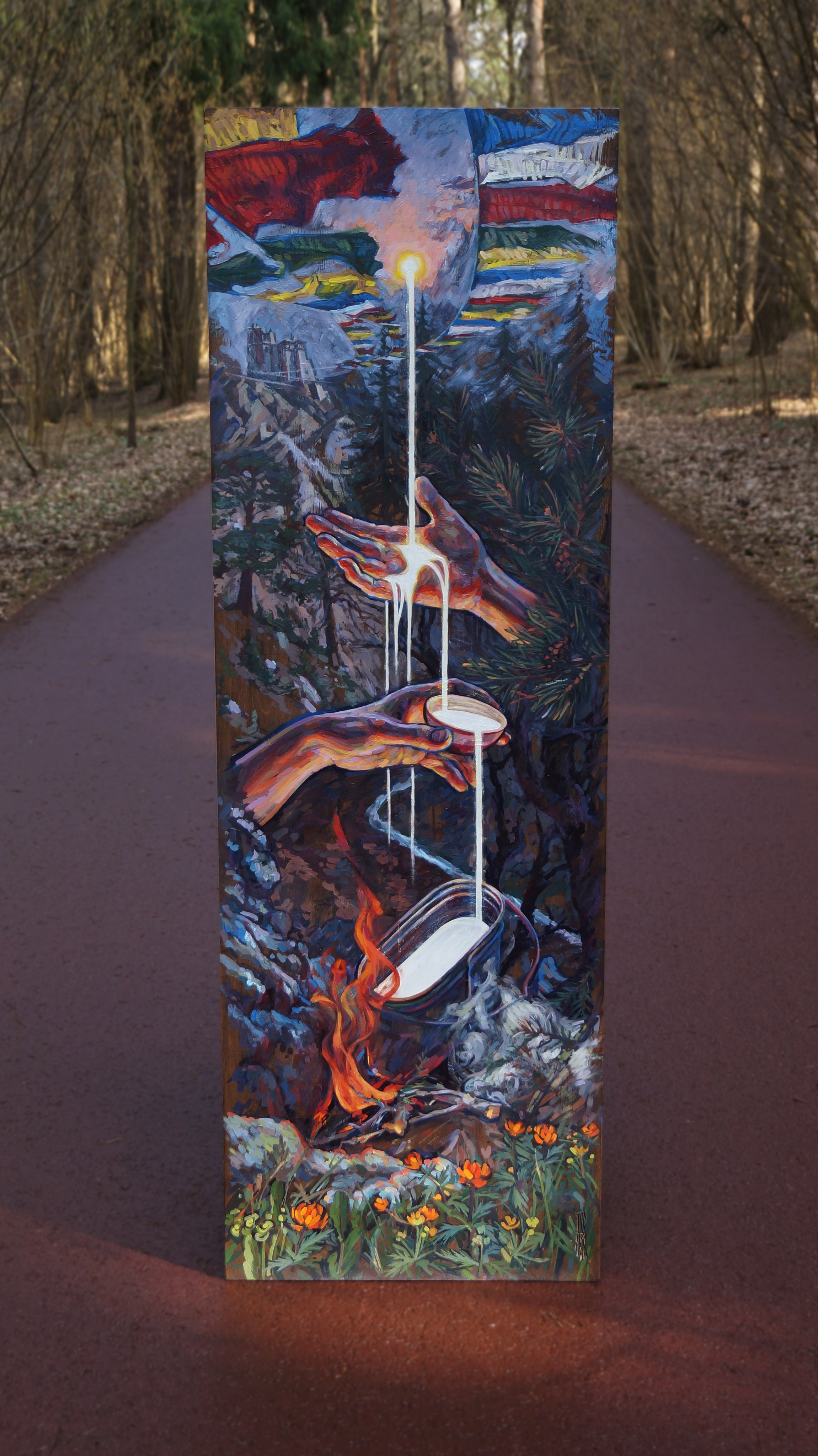 Чайная картина. Тибет. Саша Гдетотам