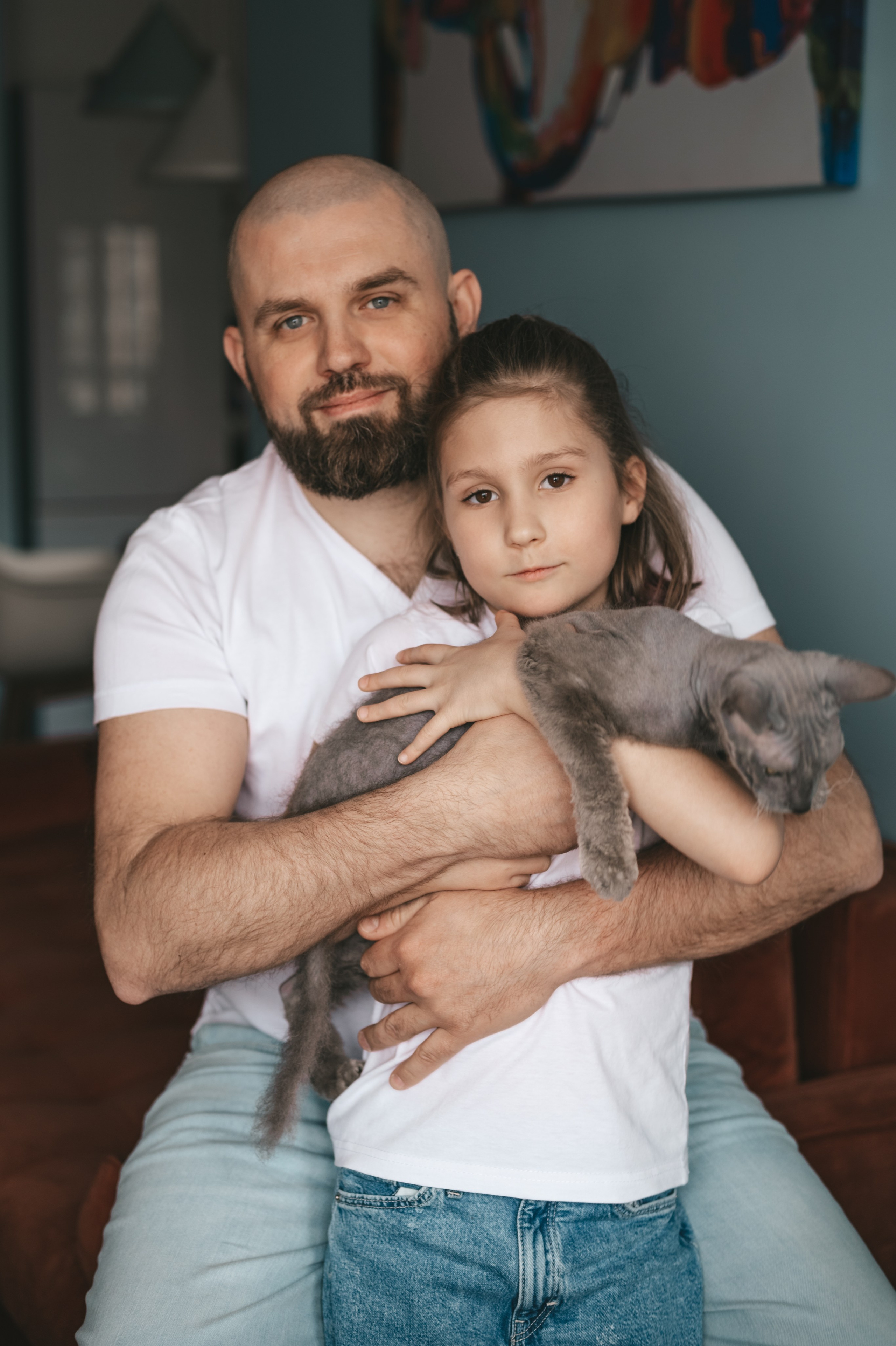 Иван, Даша и Маша в ожидании). Фотограф Горбенко Анна