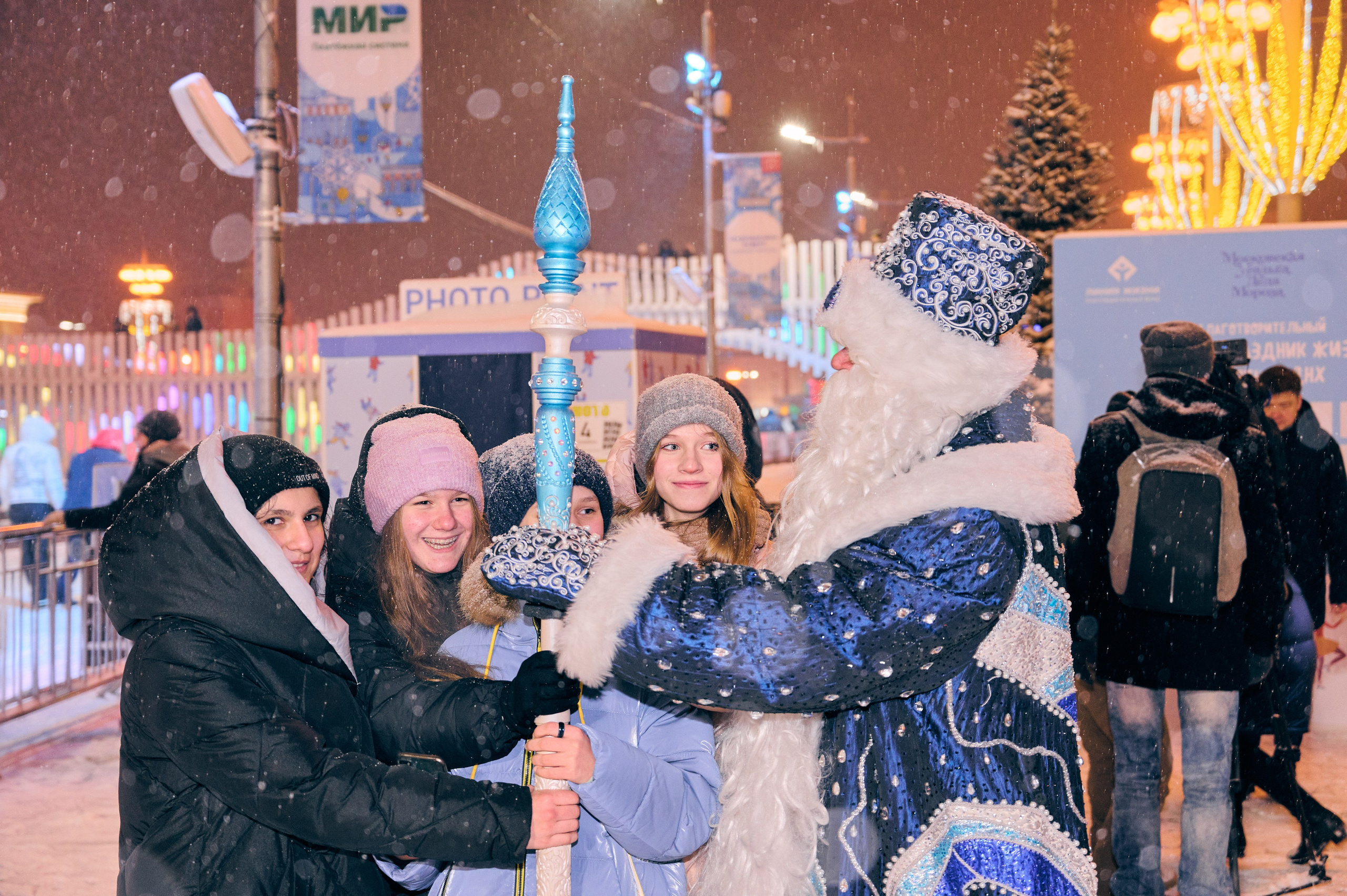 Линия жизни и Дед Мороз на ВДНХ. Никита Хохловский фото и видео продакшн