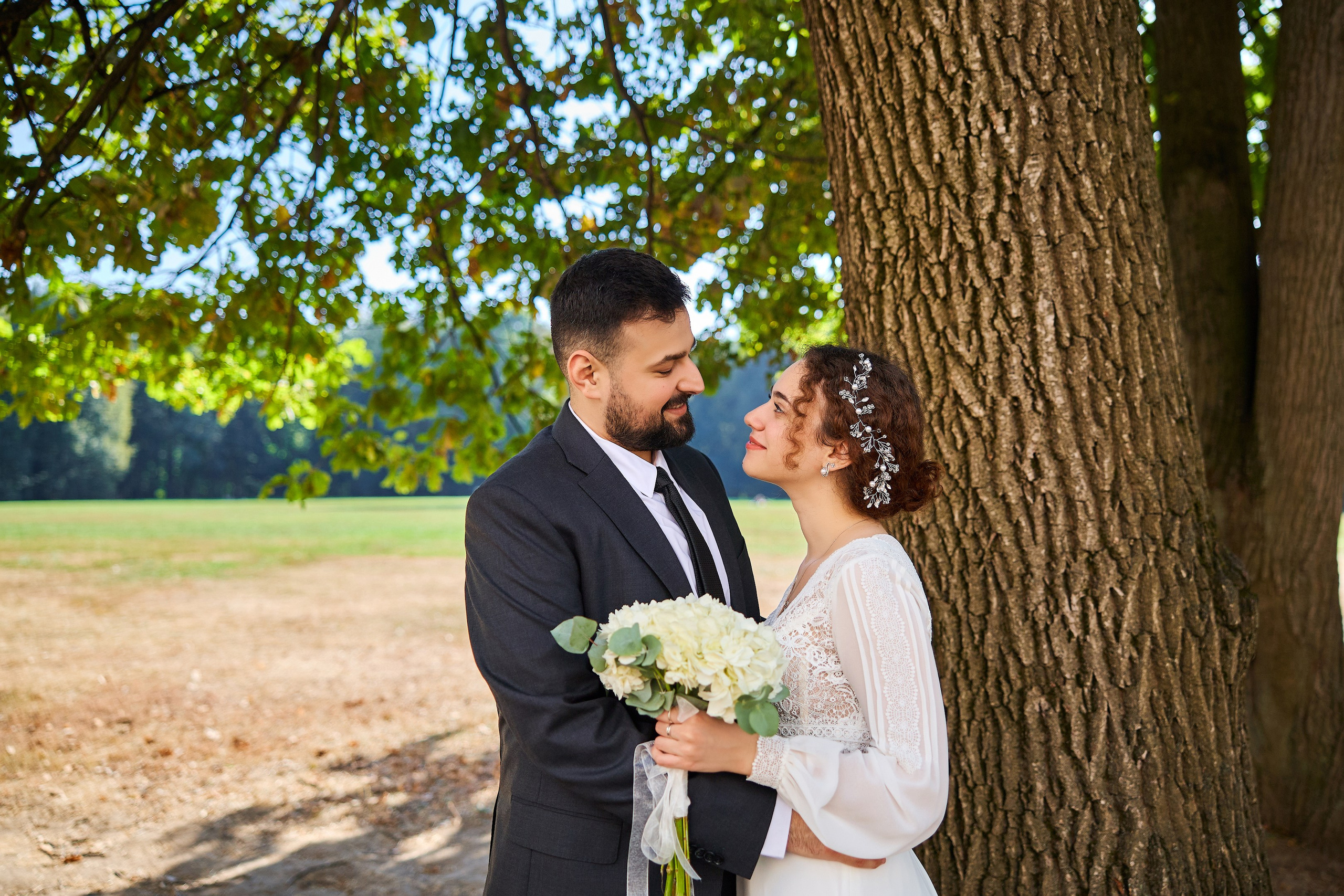 Свадебная фотосессия Царицыно. Свадебный фотограф Сергей Колбинский