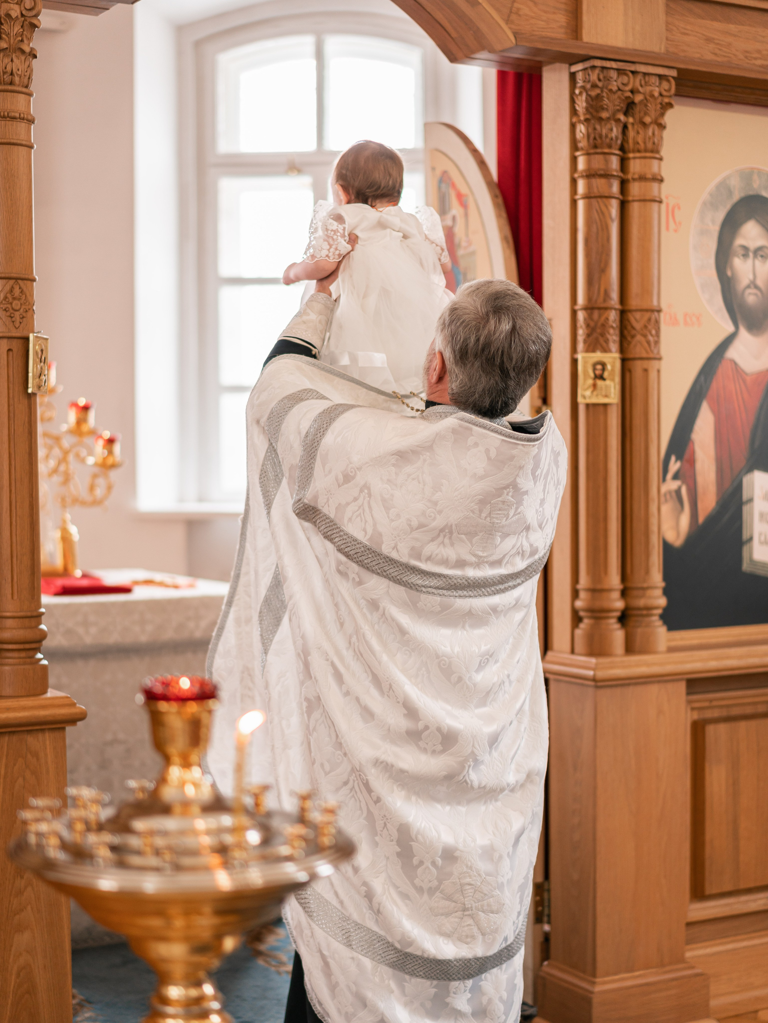 Крещение 16.03.24. Фотограф Москва