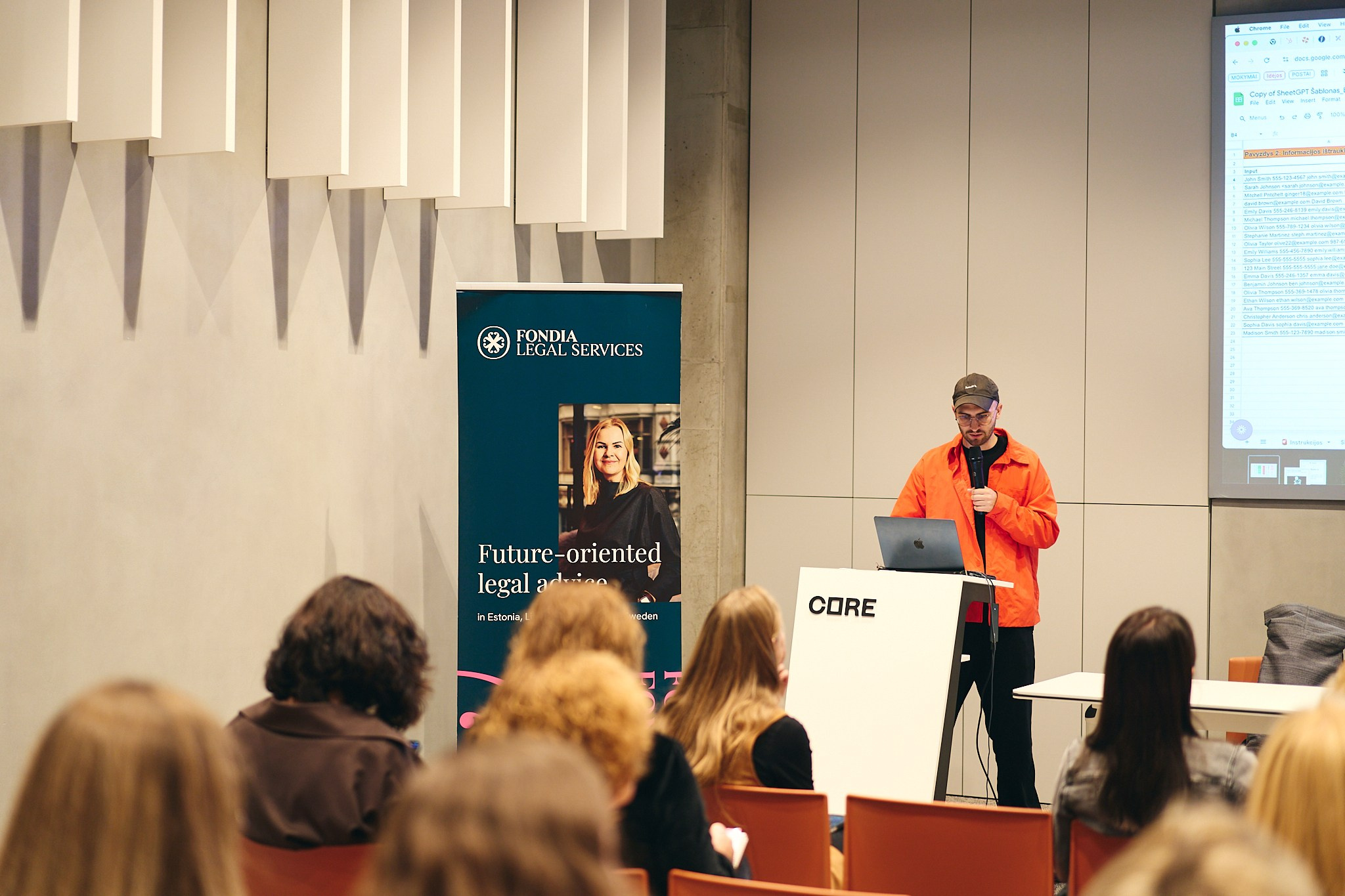 AI workshop for HR Hint. Photographer in Vilnius