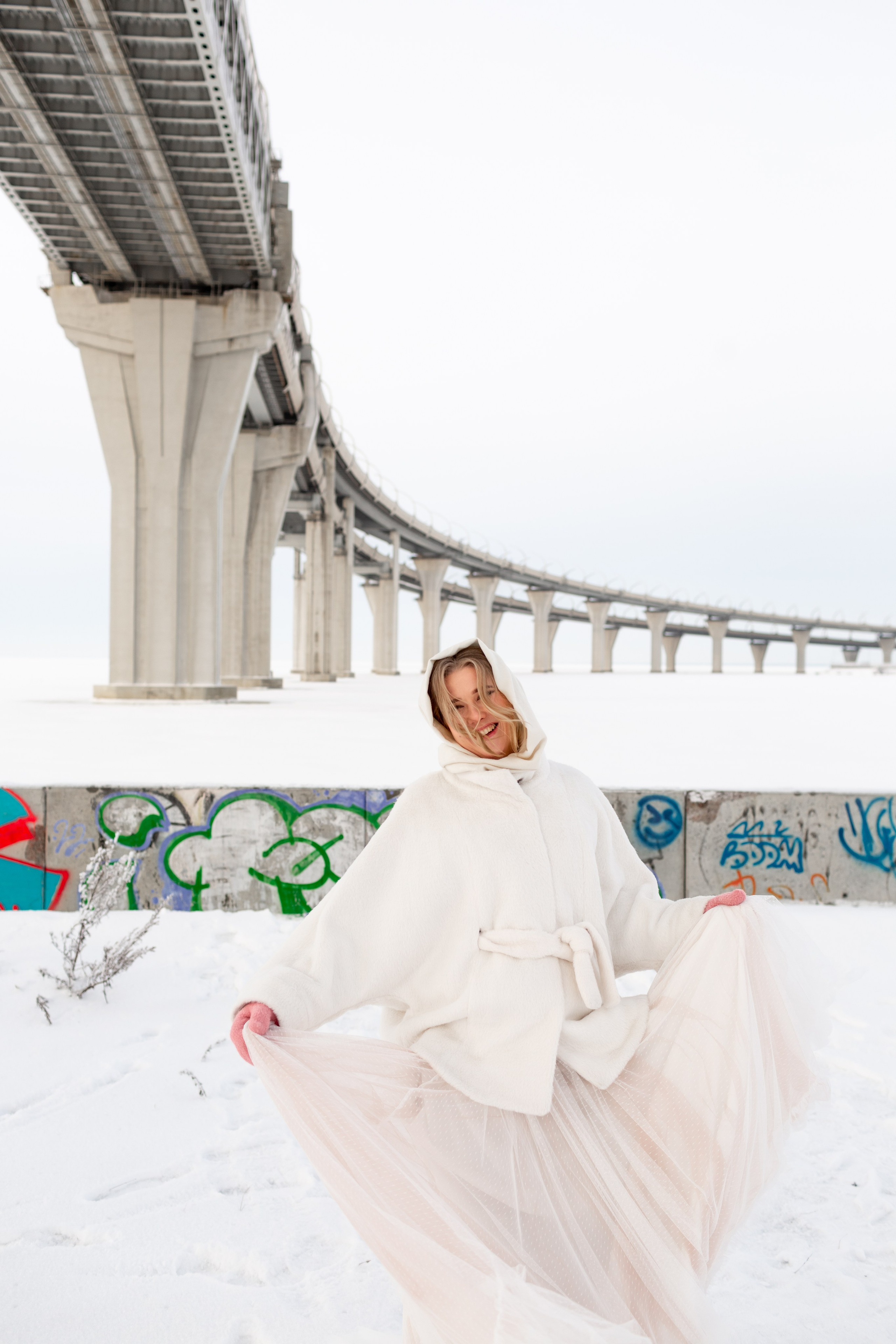 Свадебная фотосессия зимой. Свадебный фотограф Кирилл Белый