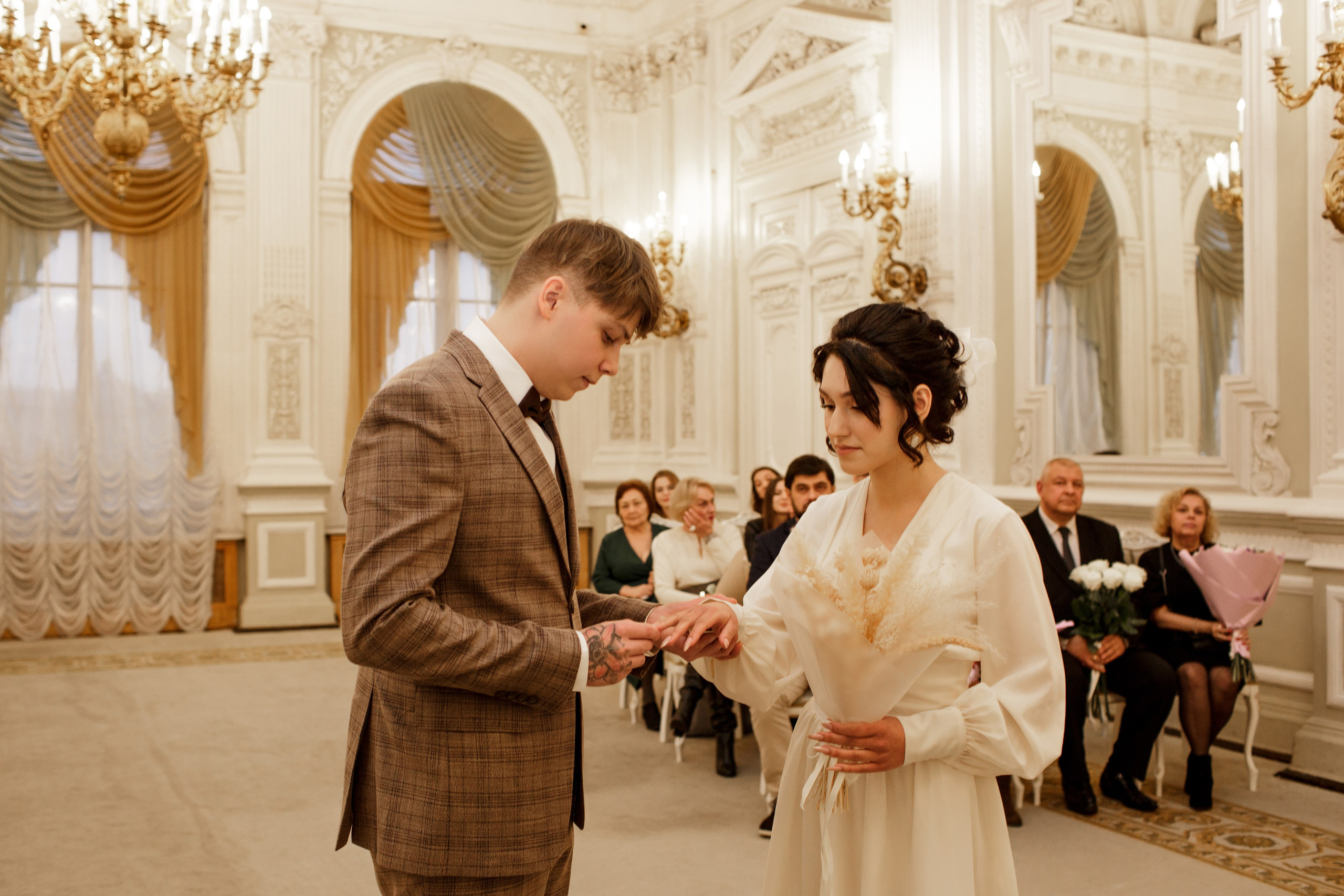 Свадебная фотосессия в Санкт-Петербурге. Свадебный фотограф Кирилл Белый