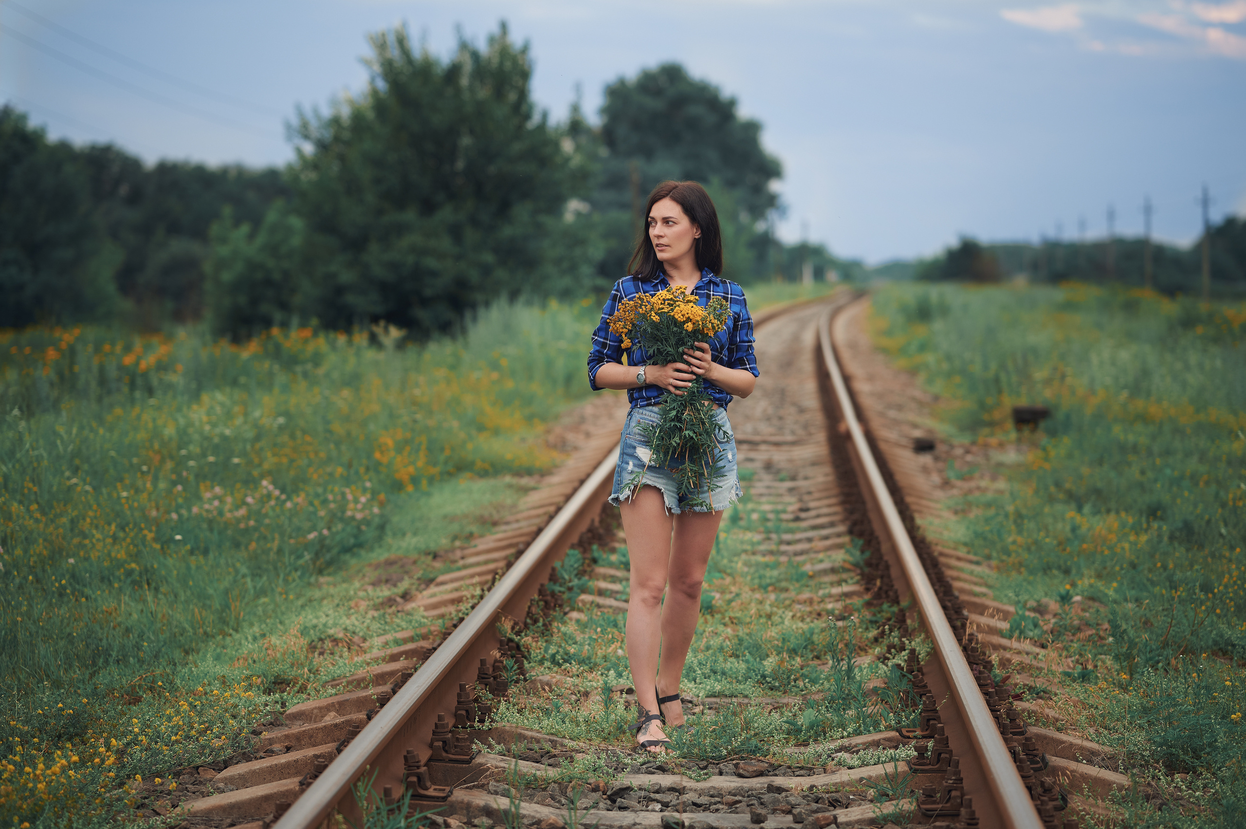 В полях с Викторией. Фотограф в Донецке Говорущенко Марина
