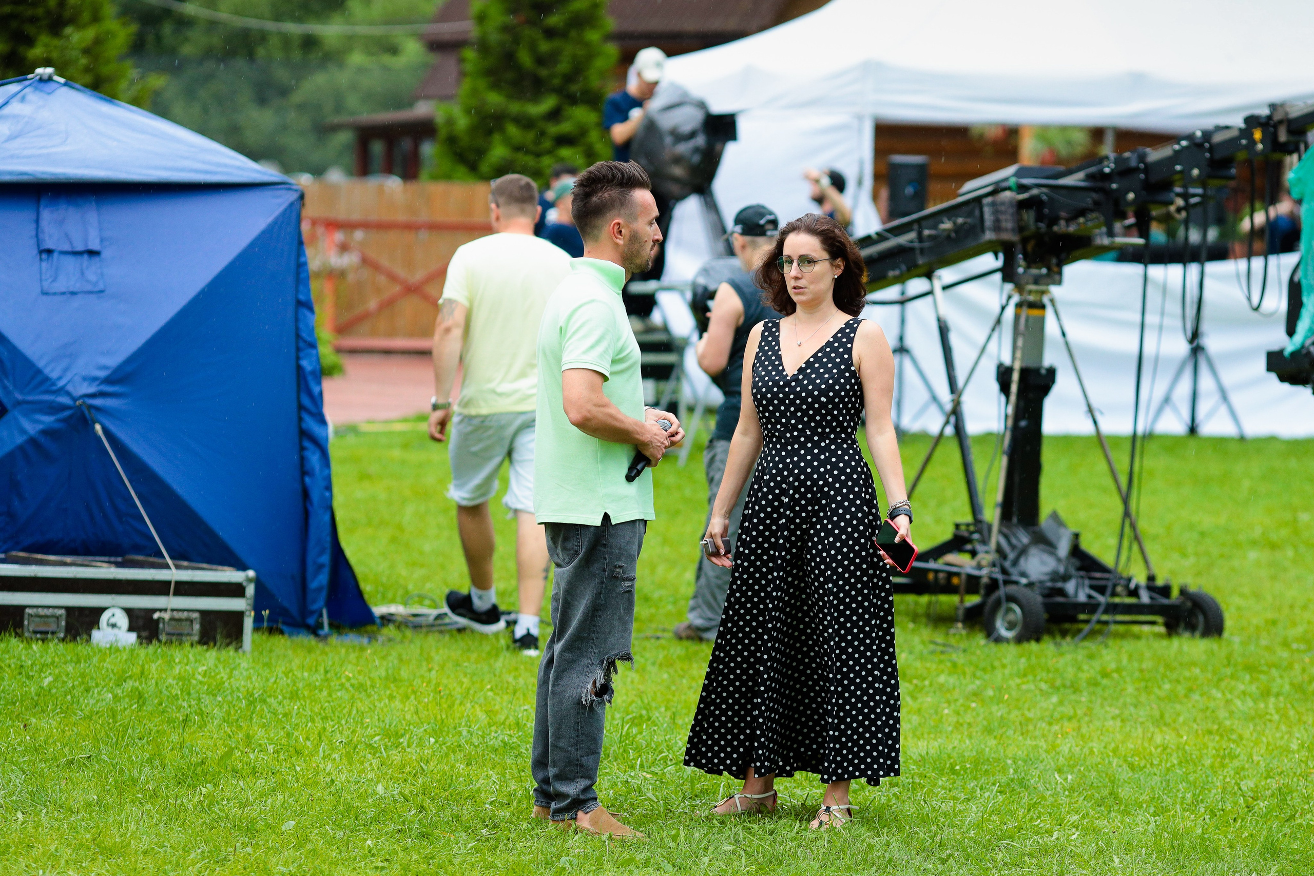 Backstage Чиж и Клава Кока. Фотограф Юрий Клим | Москва