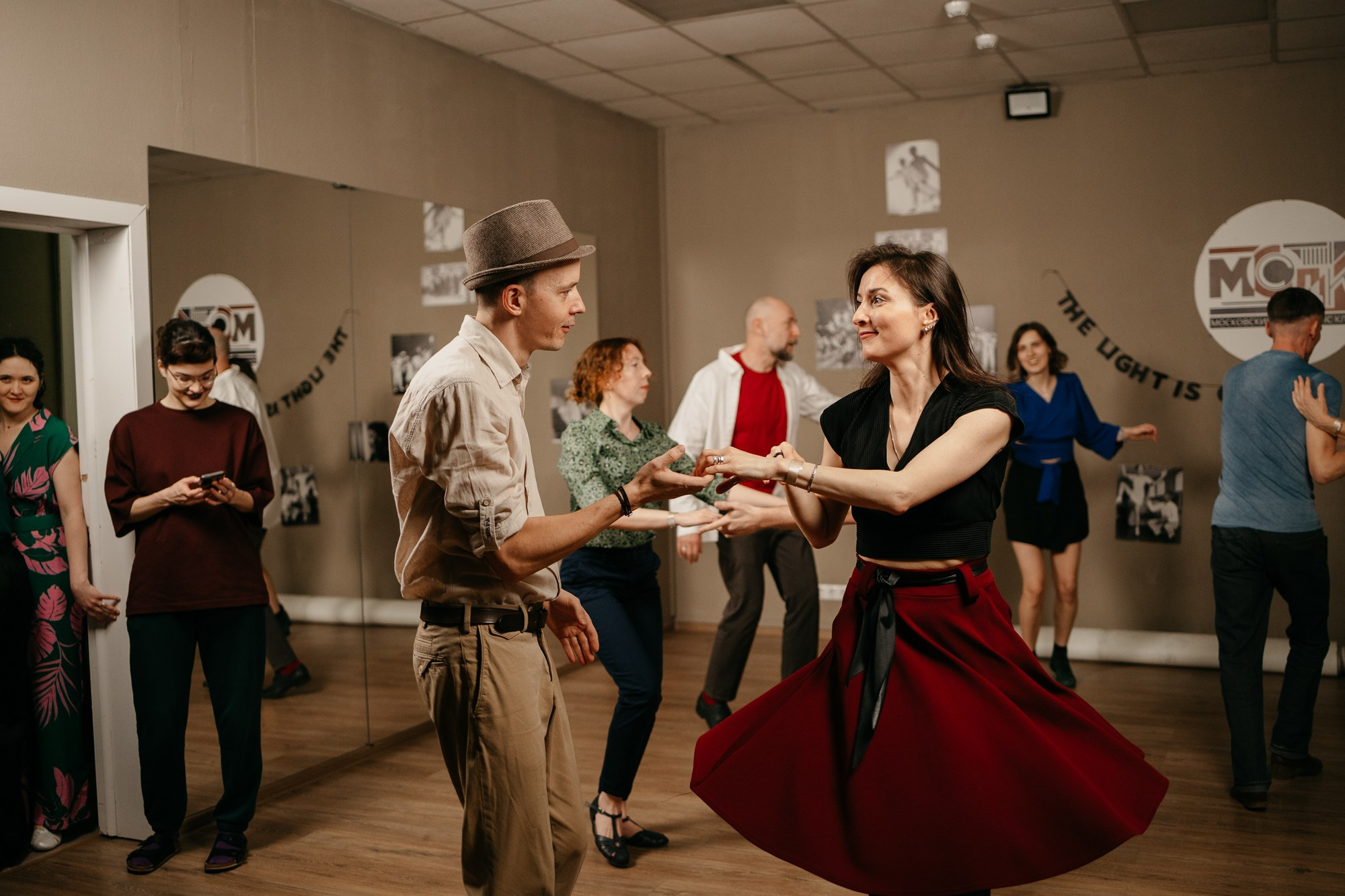 Репортаж с Рождественского кабарэ школы танцев МСДК. Фотограф в Москве