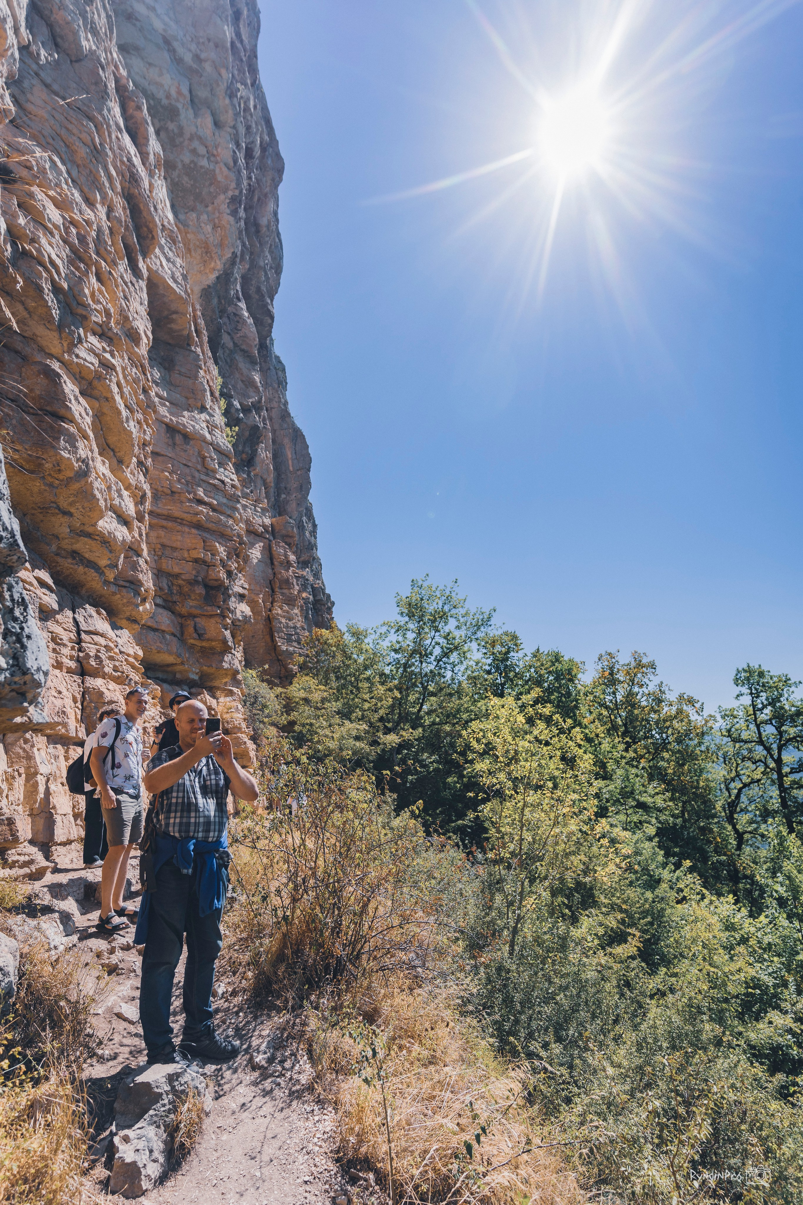 Поход на Орлиную полку + Университетский водопад с командой Мадьяр 15.08.24. Репортажный фотограф в Краснодаре Рындин Дмитрий