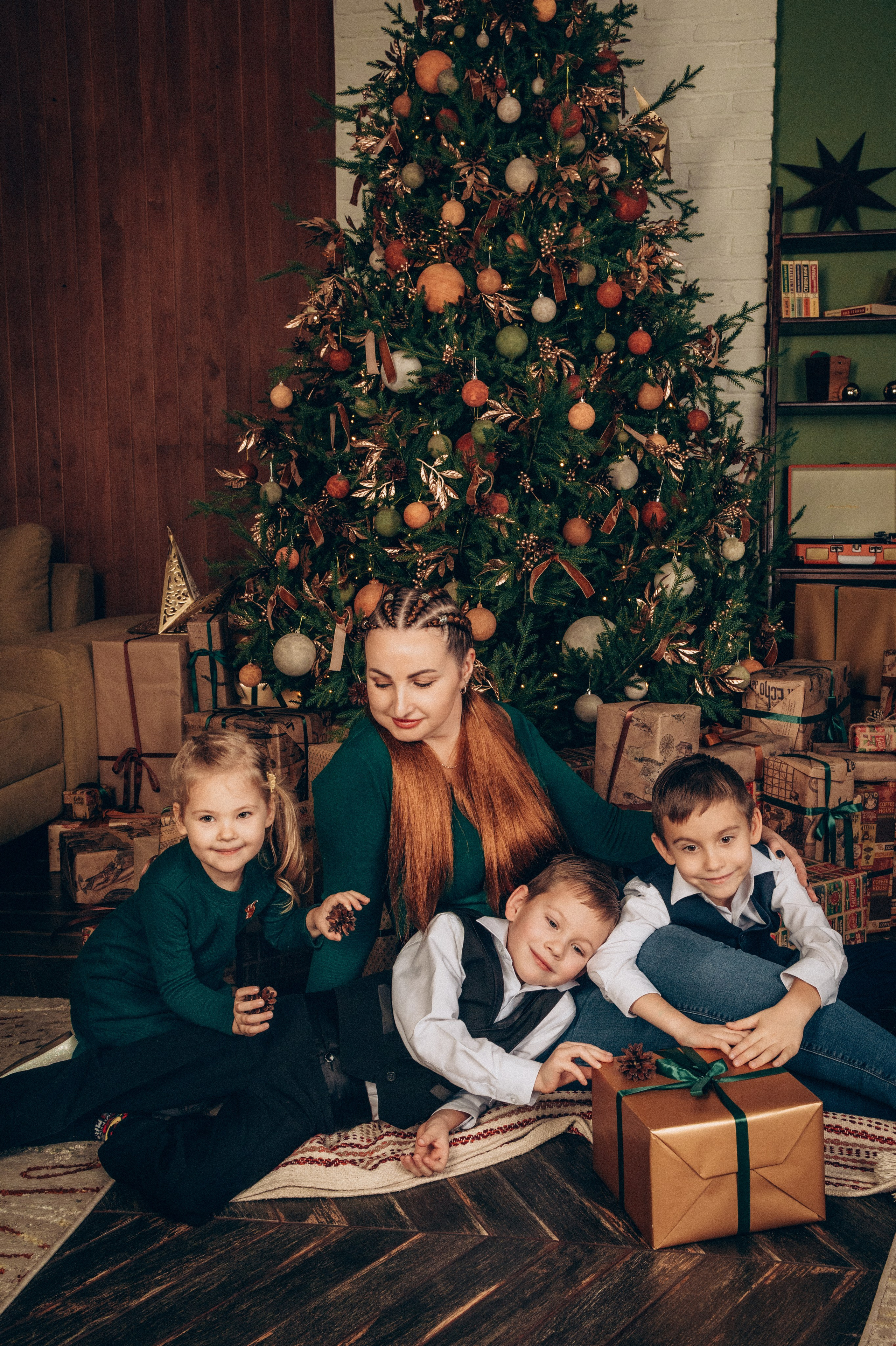 Большая Новогодняя семейная история. Фотограф в Санкт-Петербурге Светлана Арестова