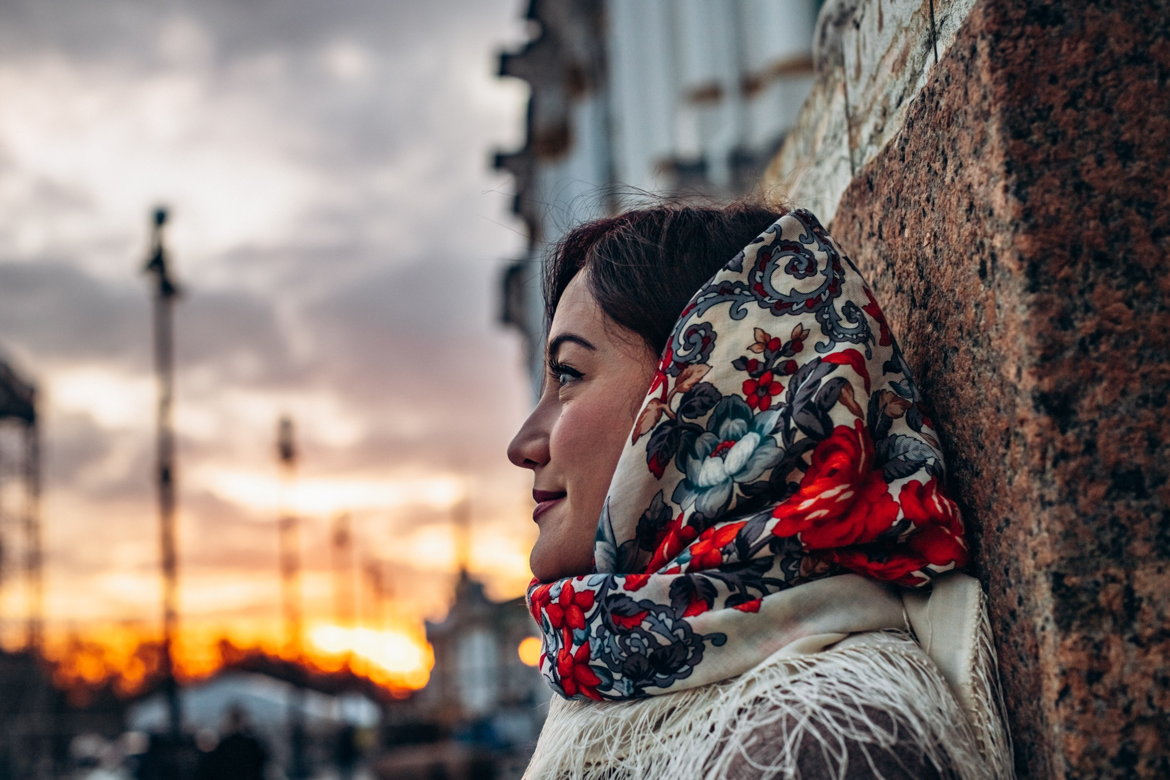 Екатерина в ноябре. Фотопрогулка в Петербурге. Индивидуальный и семейный фотограф в Санкт-Петербурге