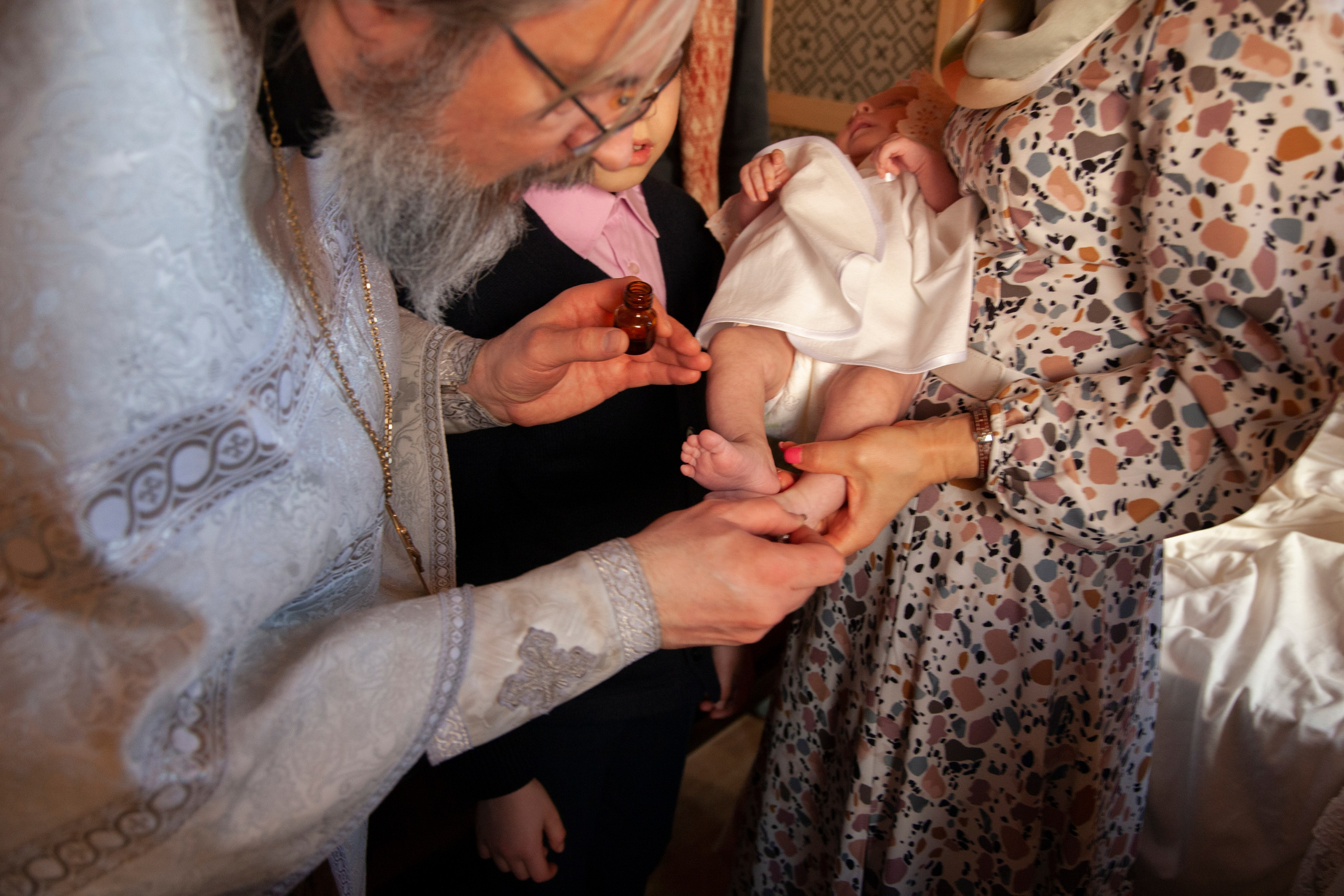 Крещение, стиль «Fuji Velvia 100». Фотограф на крещение/венчание