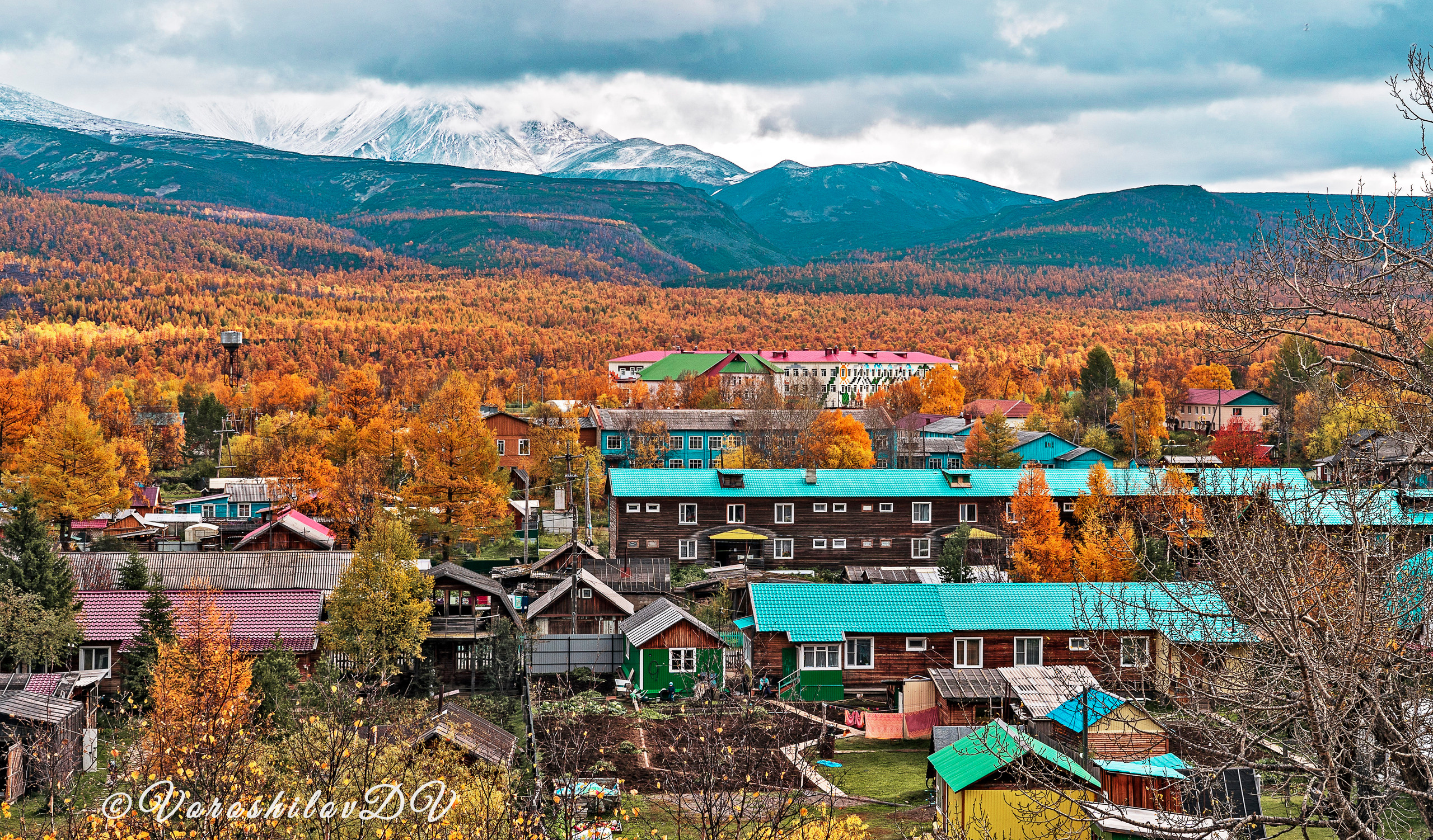 Осень. Фотограф Ворошилов Дмитрий. Эссо. Камчатка