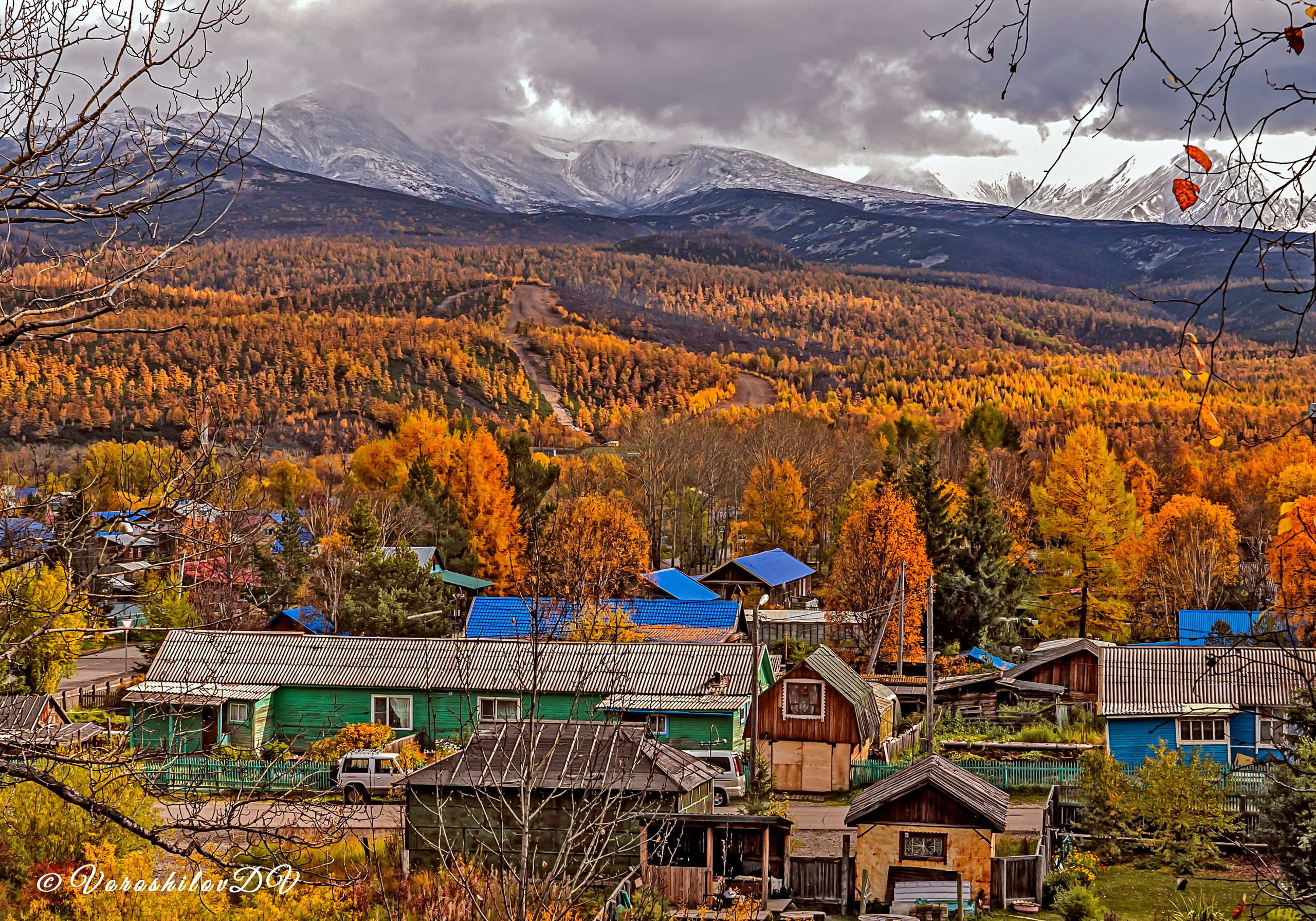 Осень. Фотограф Ворошилов Дмитрий. Эссо. Камчатка