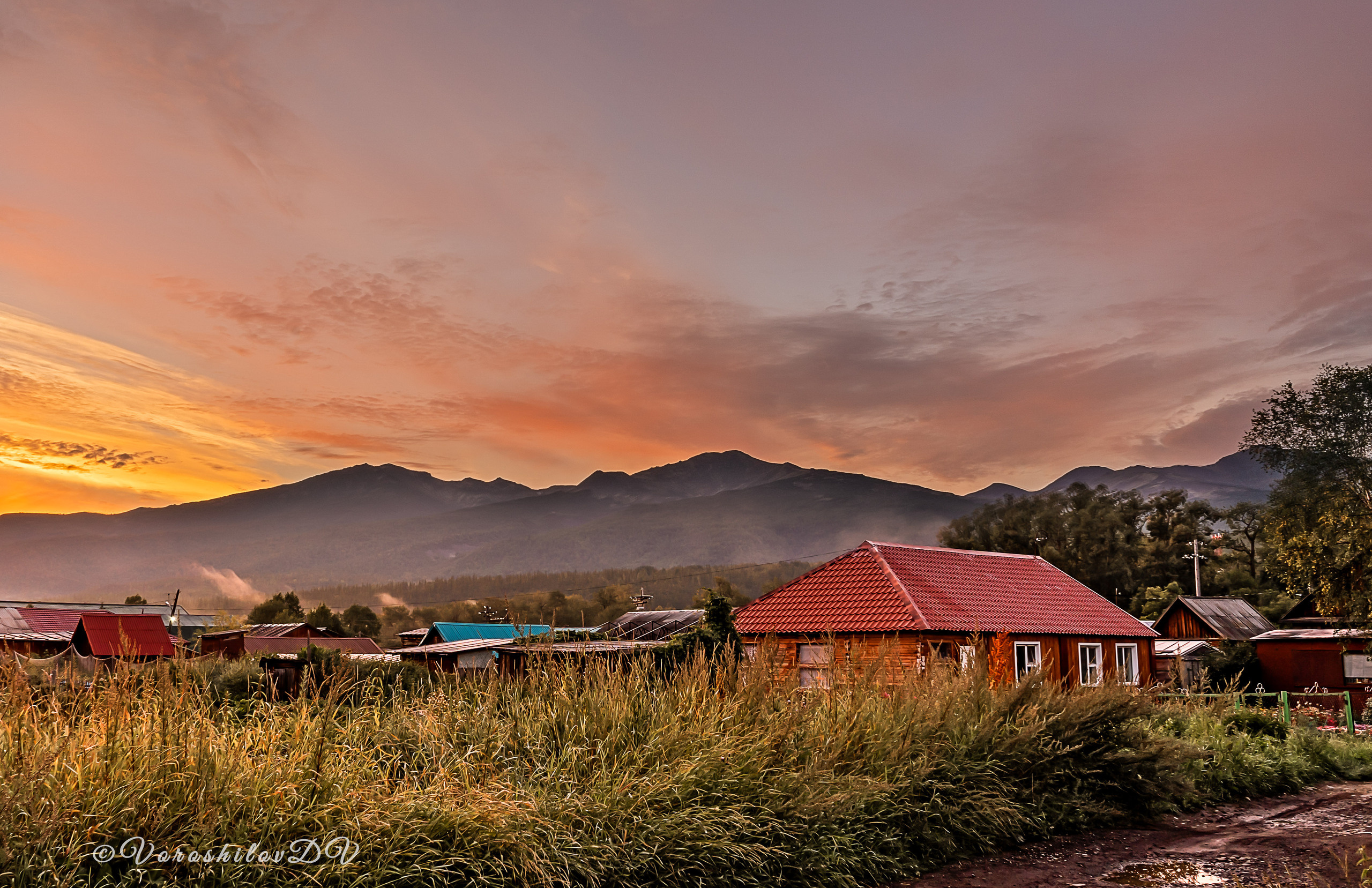 Осень. Фотограф Ворошилов Дмитрий. Эссо. Камчатка