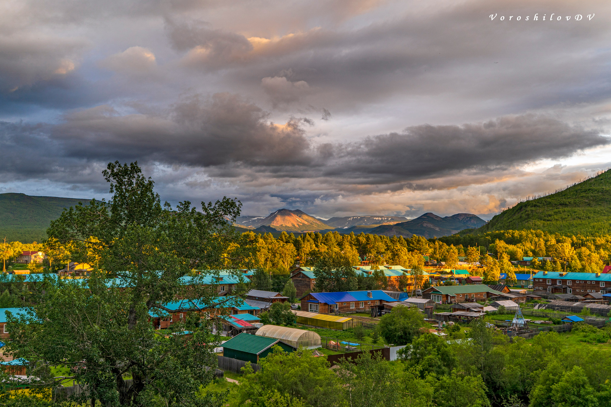 Лето. Фотограф Ворошилов Дмитрий. Эссо. Камчатка