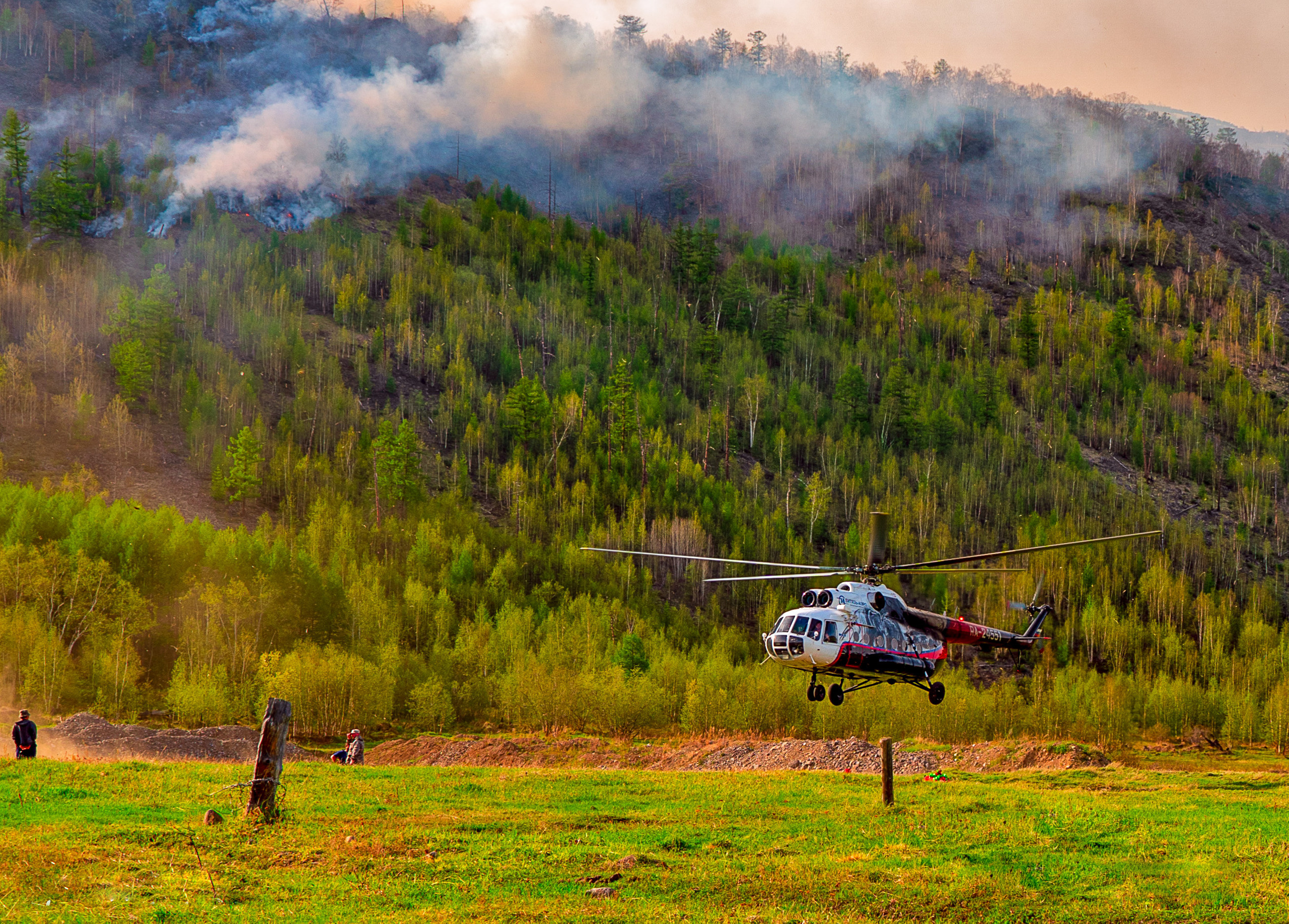 Пожар в Эссо 2020. Фотограф Ворошилов Дмитрий. Эссо. Камчатка
