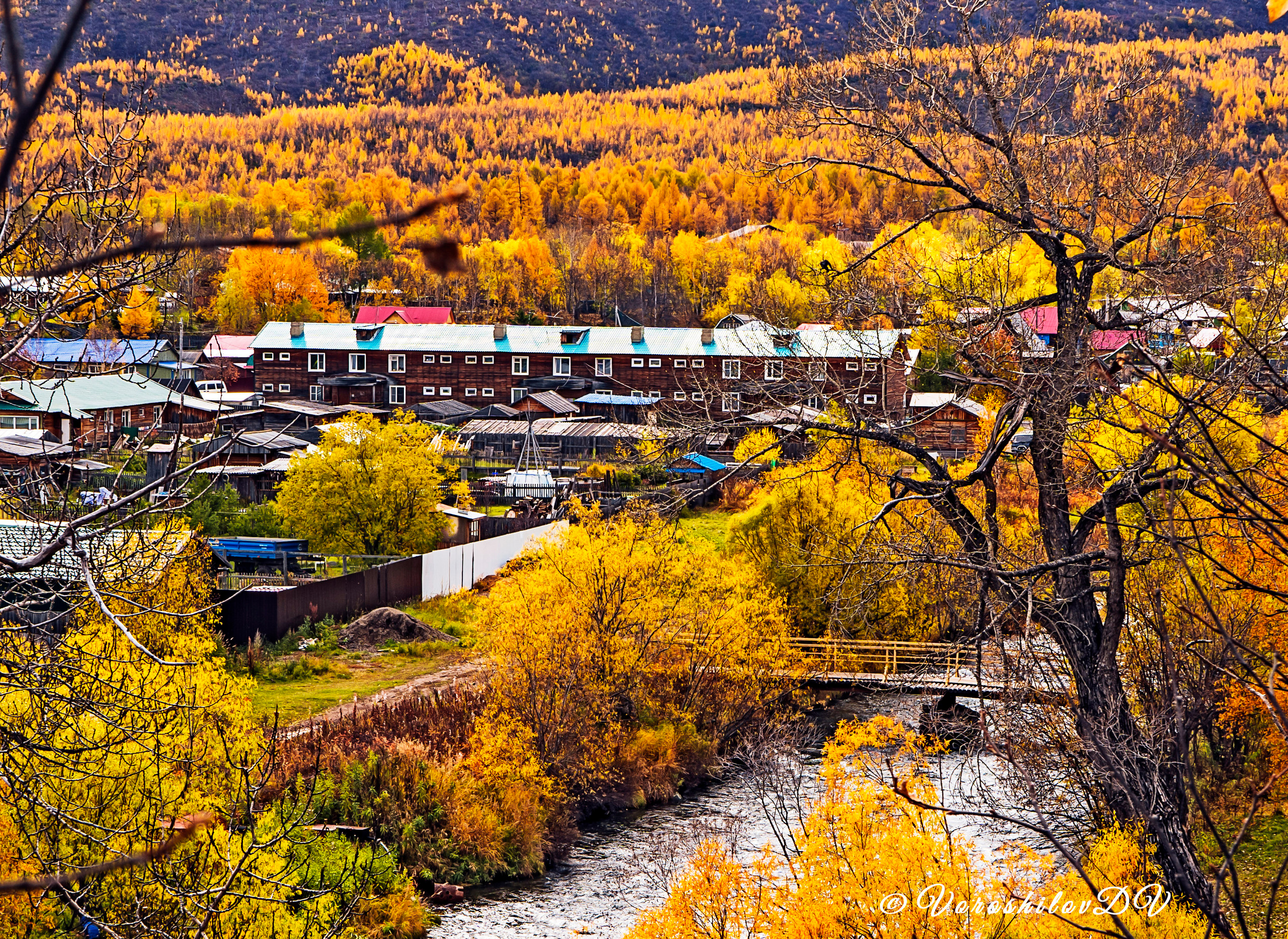 Осень. Фотограф Ворошилов Дмитрий. Эссо. Камчатка