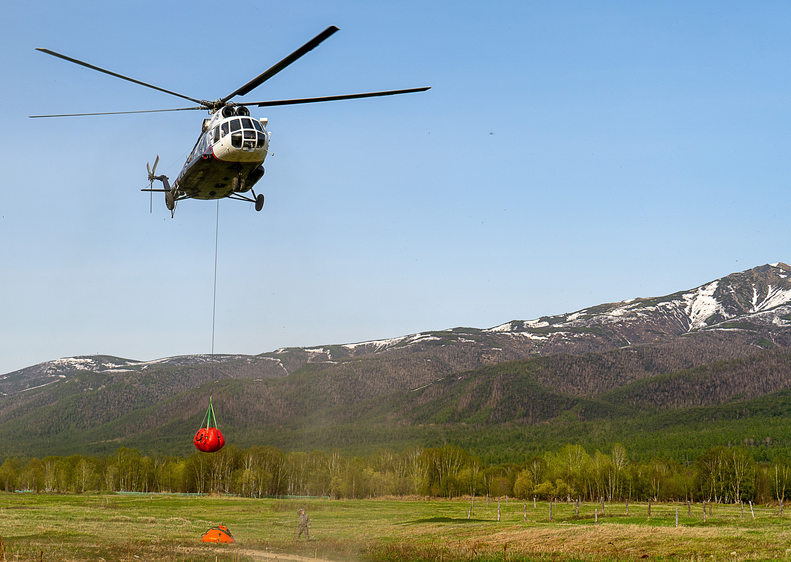 Пожар в Эссо 2020. Фотограф Ворошилов Дмитрий. Эссо. Камчатка