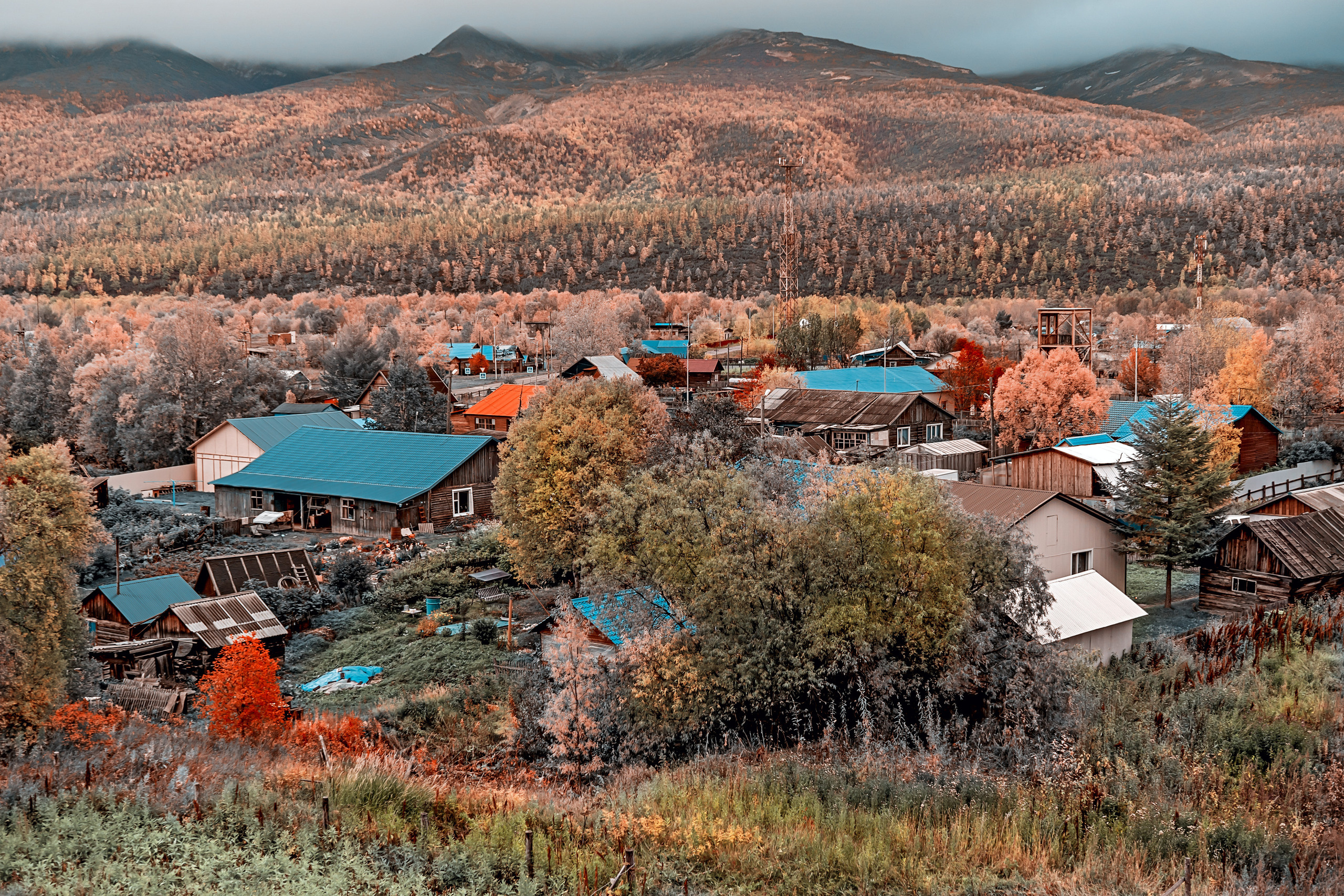 Осень. Фотограф Ворошилов Дмитрий. Эссо. Камчатка