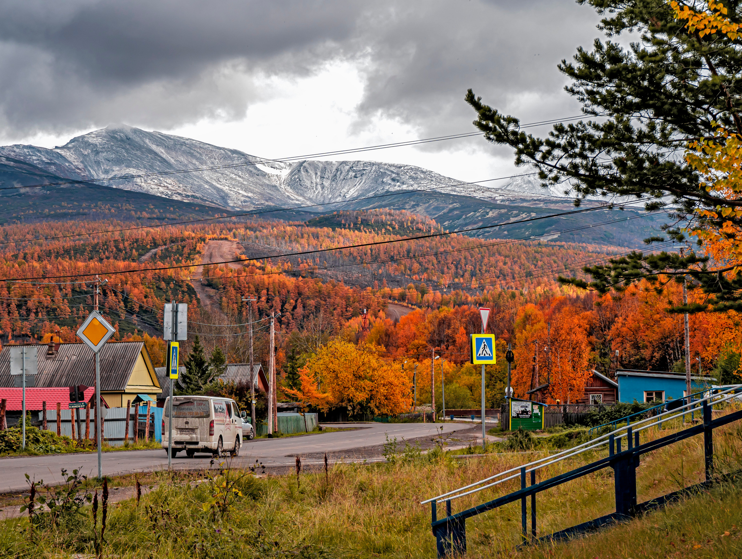 Осень. Фотограф Ворошилов Дмитрий. Эссо. Камчатка