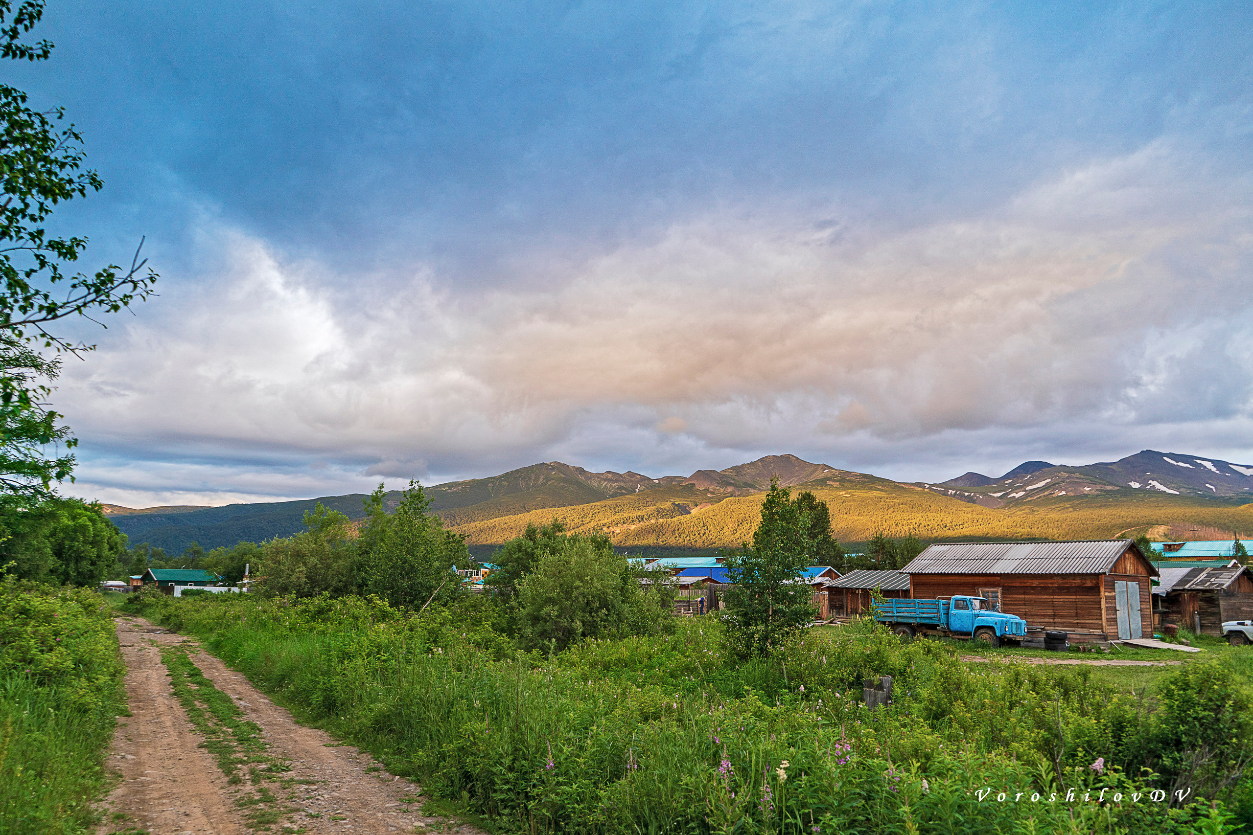 Лето. Фотограф Ворошилов Дмитрий. Эссо. Камчатка