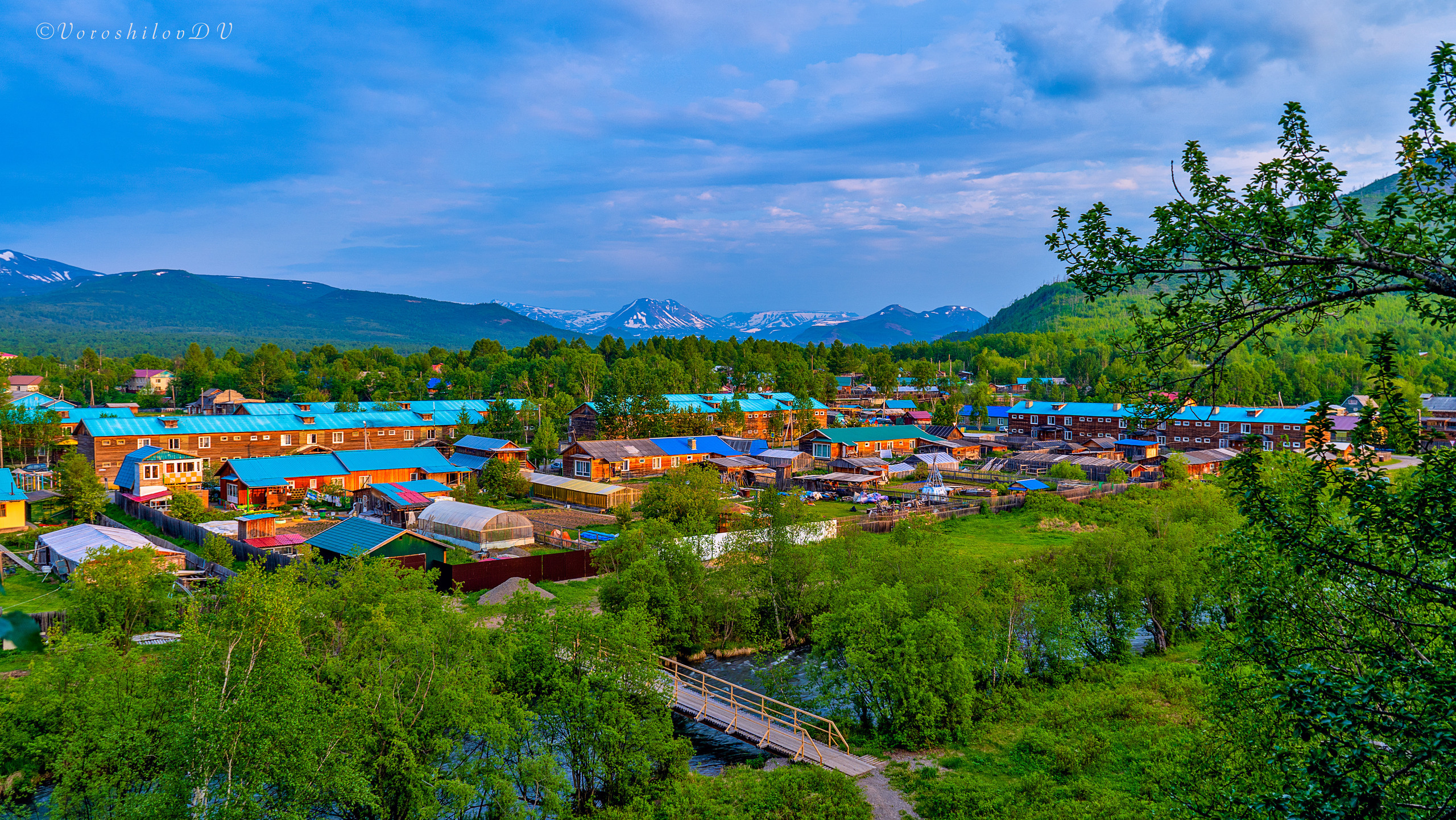 Лето. Фотограф Ворошилов Дмитрий. Эссо. Камчатка