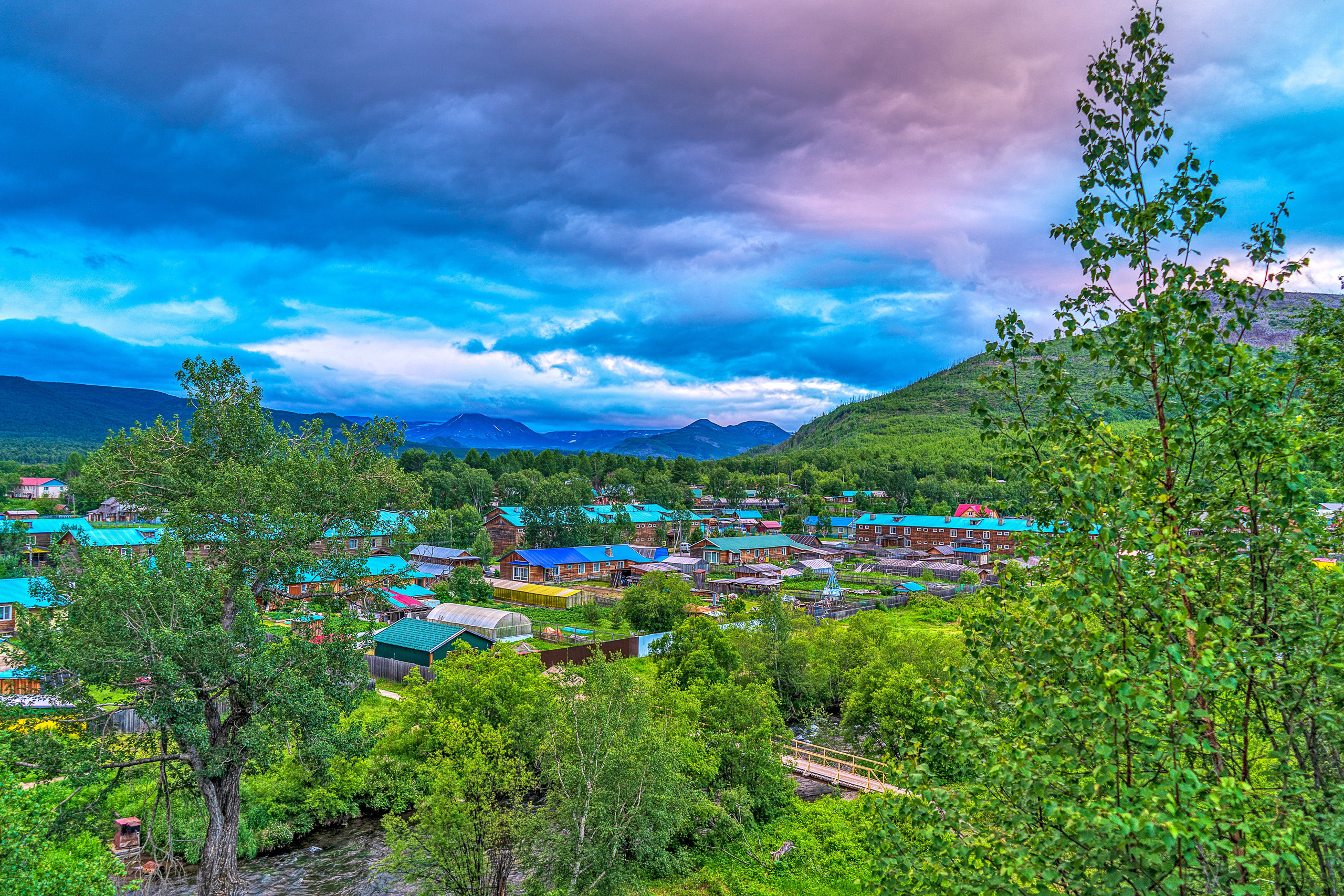 Лето. Фотограф Ворошилов Дмитрий. Эссо. Камчатка