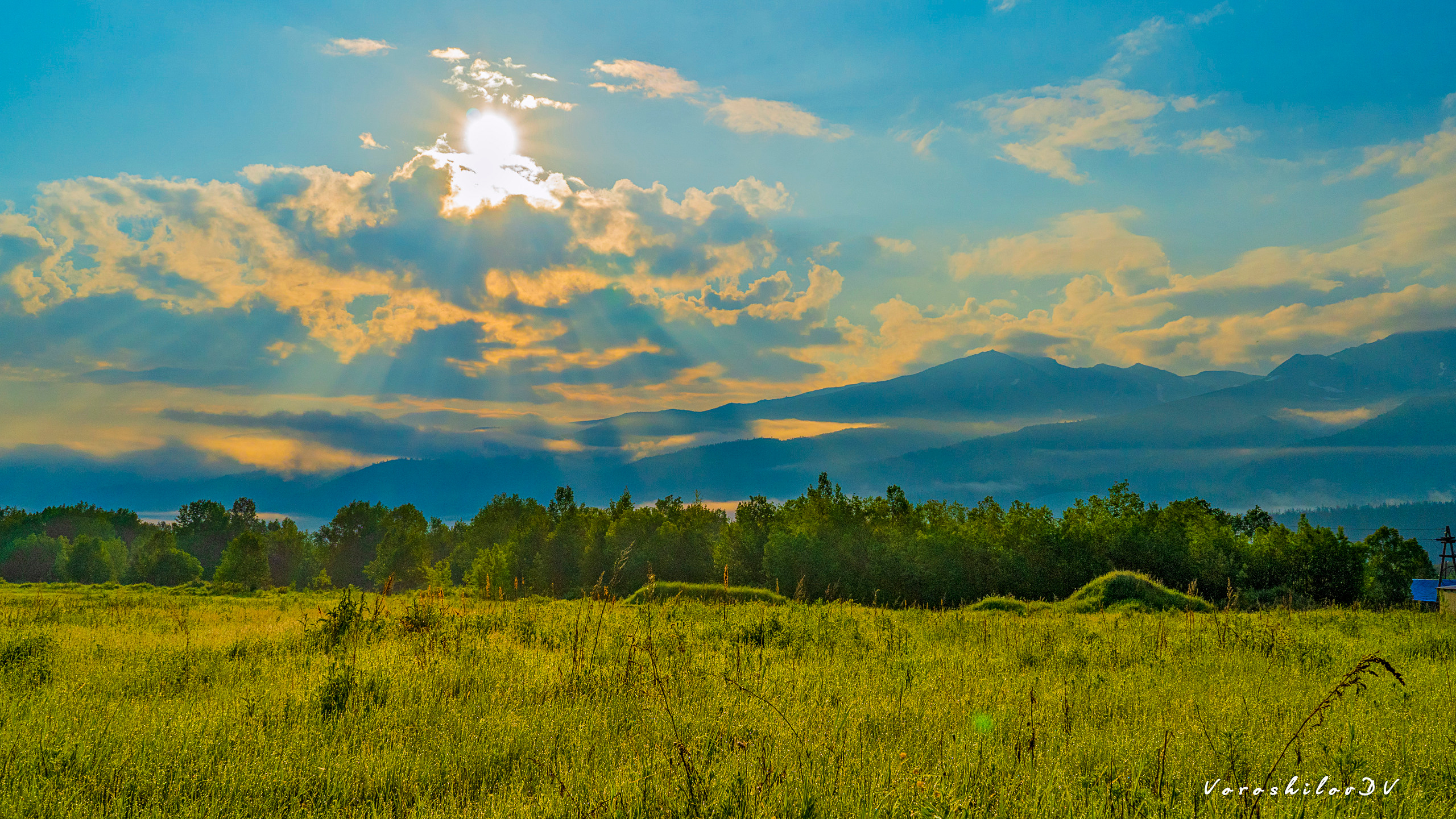 Лето. Фотограф Ворошилов Дмитрий. Эссо. Камчатка