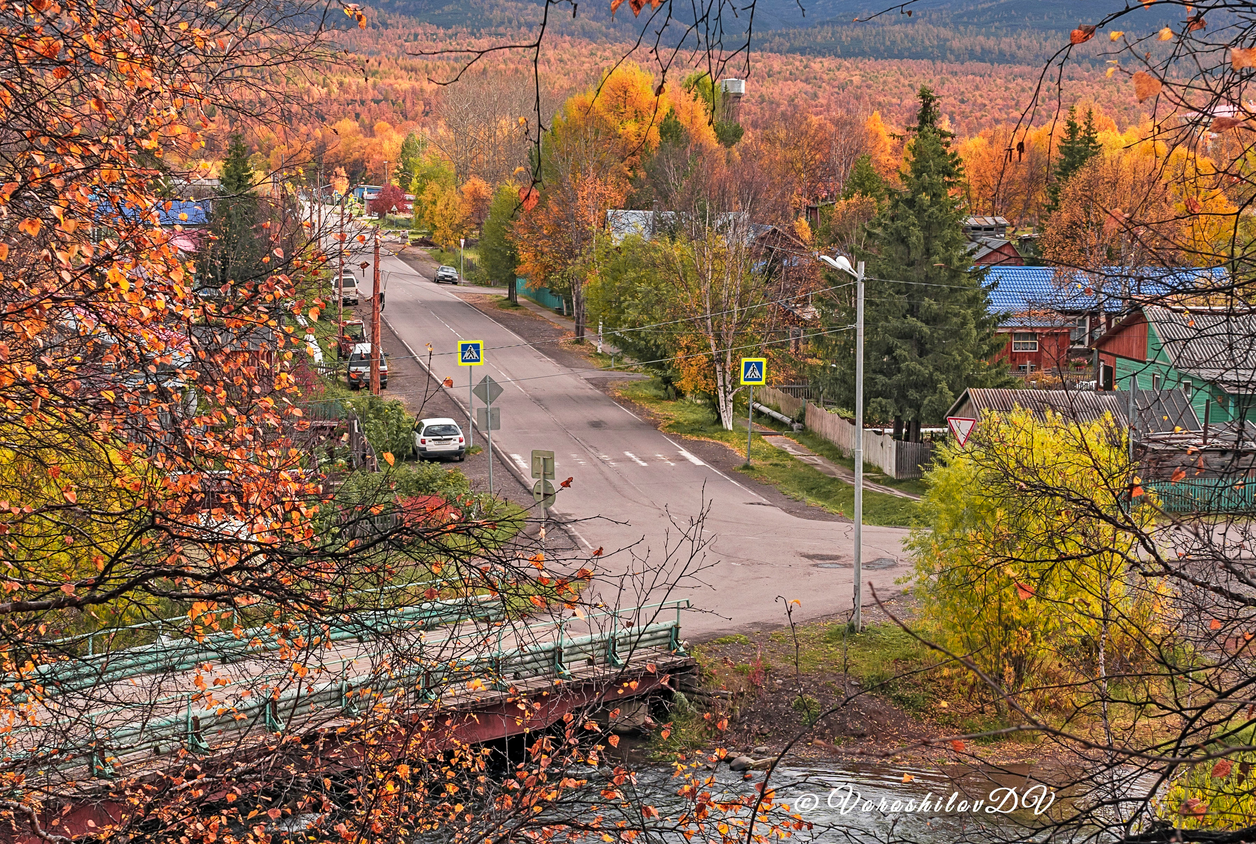 Осень. Фотограф Ворошилов Дмитрий. Эссо. Камчатка