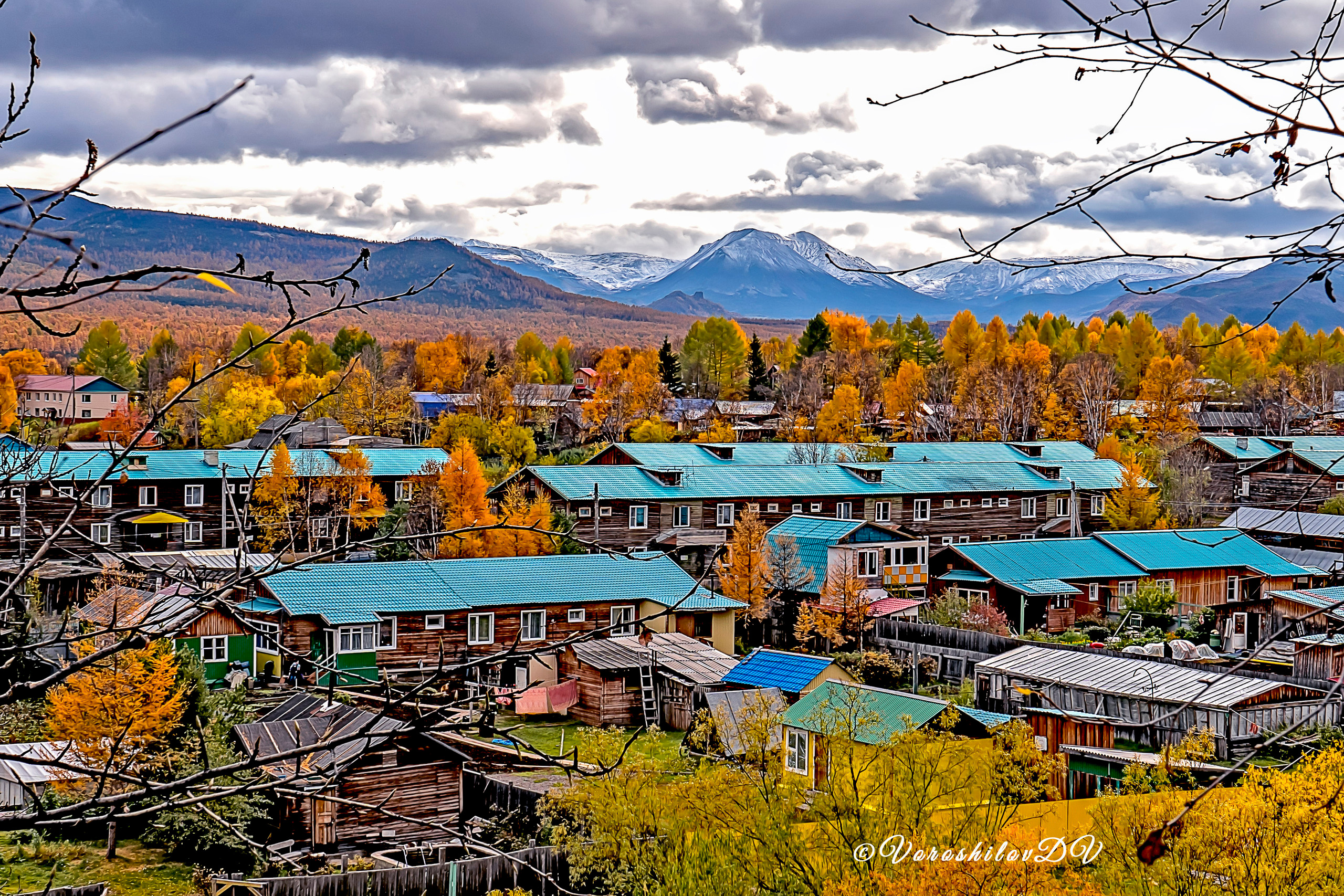 Осень. Фотограф Ворошилов Дмитрий. Эссо. Камчатка