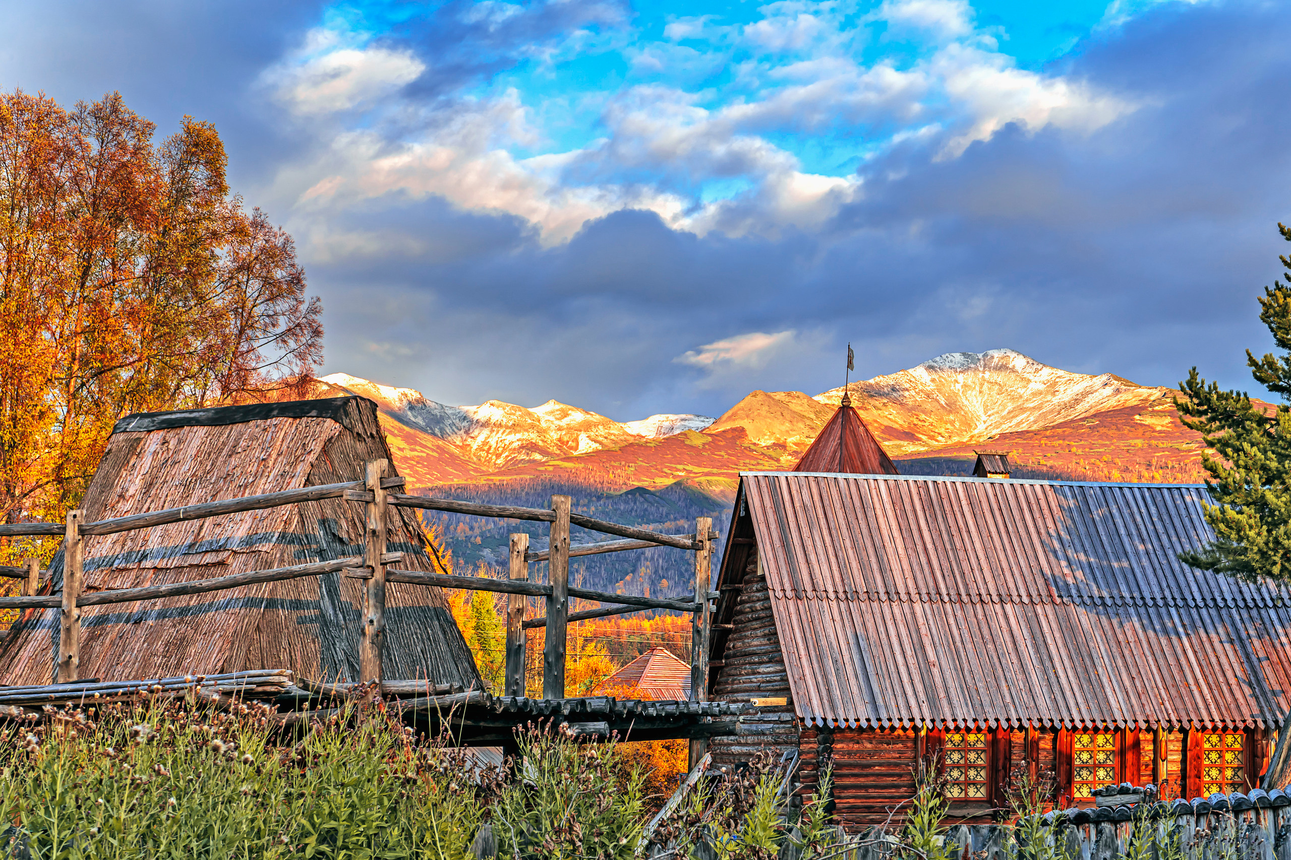 Осень. Фотограф Ворошилов Дмитрий. Эссо. Камчатка