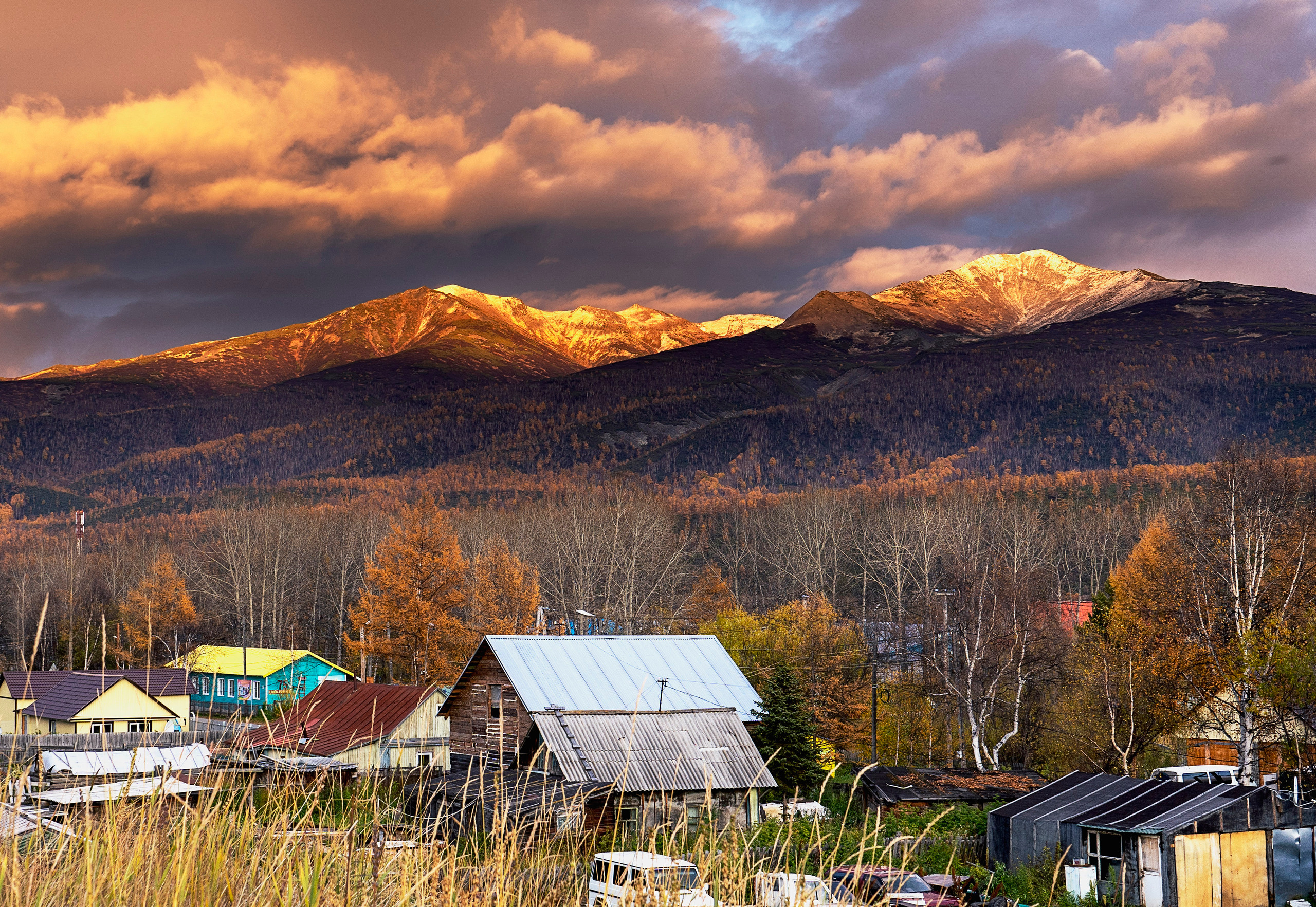 Осень. Фотограф Ворошилов Дмитрий. Эссо. Камчатка
