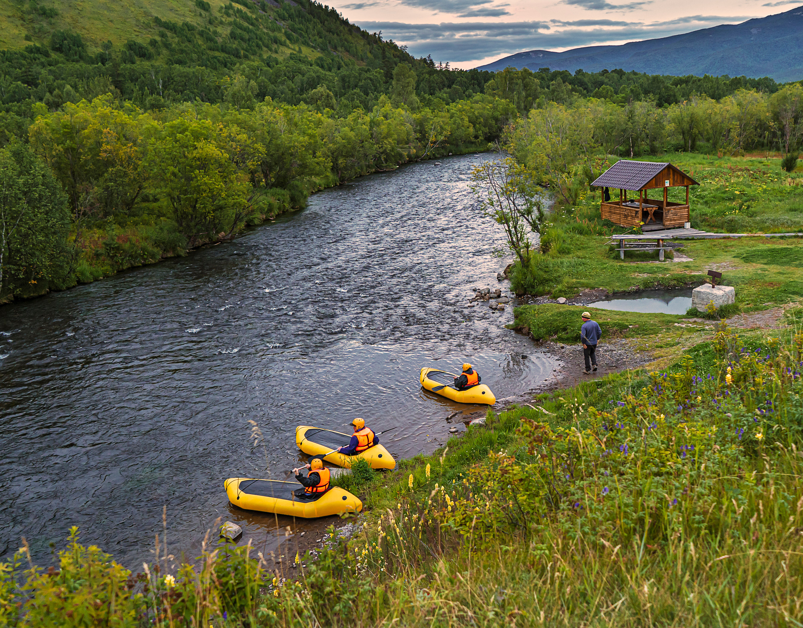Лето. Фотограф Ворошилов Дмитрий. Эссо. Камчатка