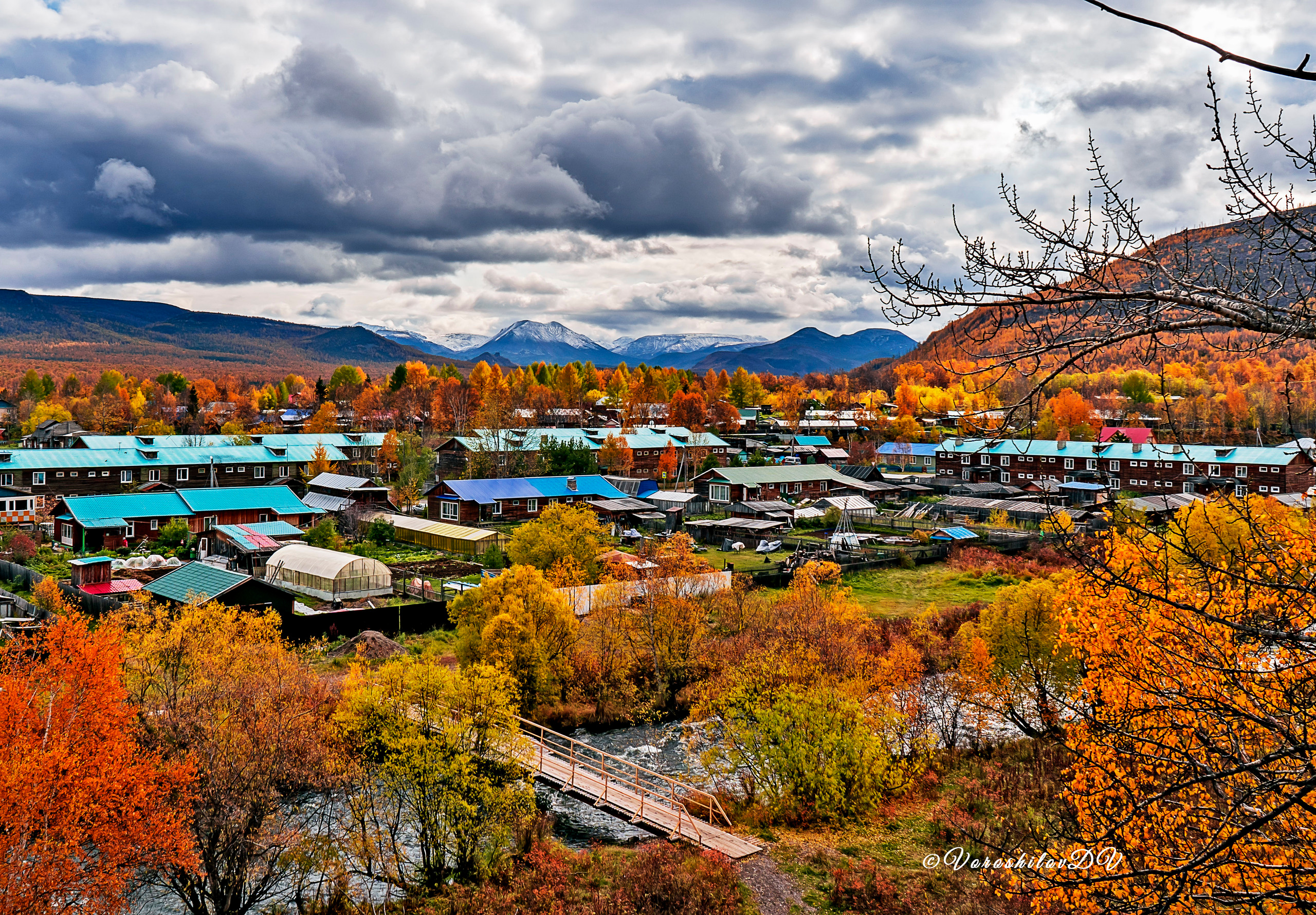 Осень. Фотограф Ворошилов Дмитрий. Эссо. Камчатка