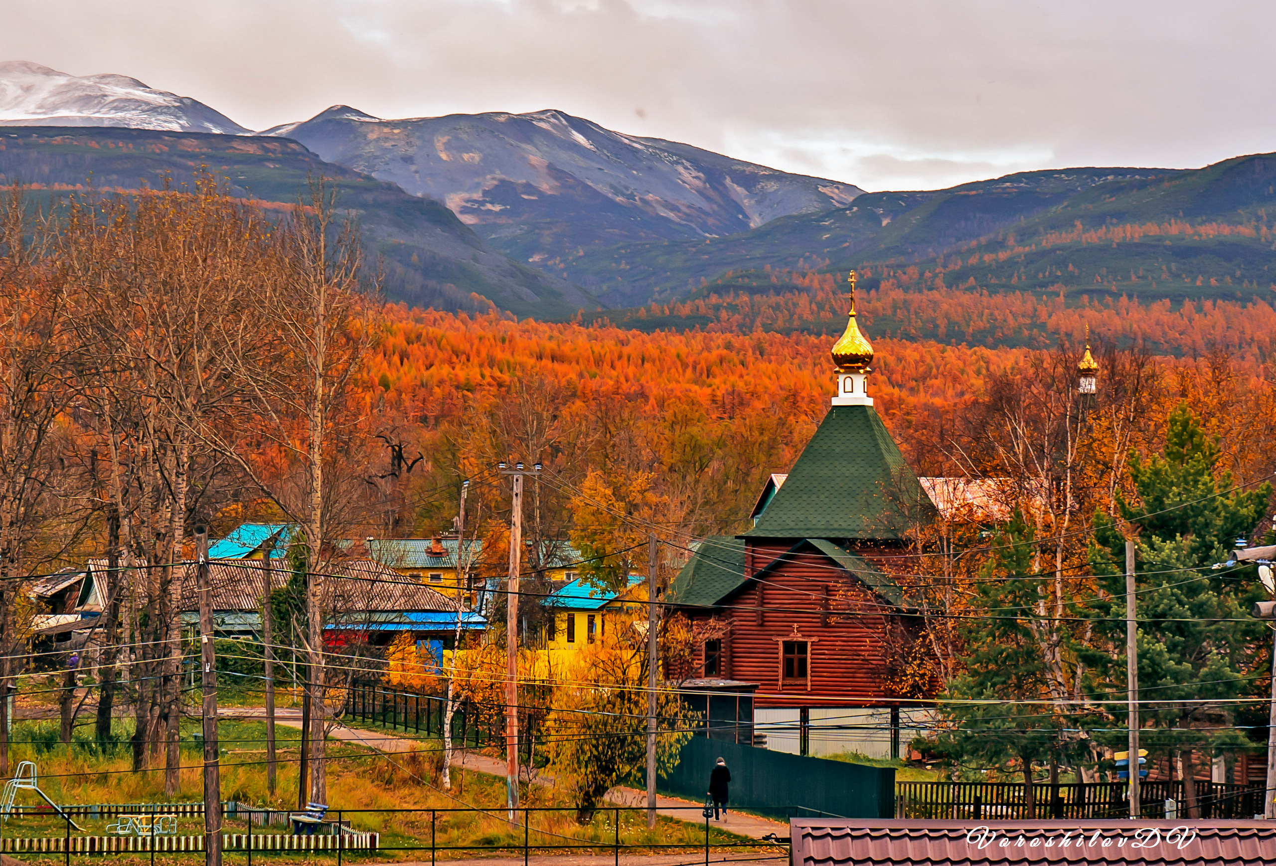 Осень. Фотограф Ворошилов Дмитрий. Эссо. Камчатка