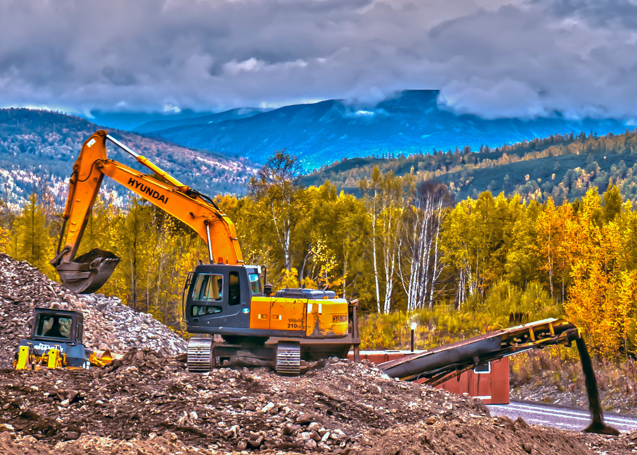 Осень. Фотограф Ворошилов Дмитрий. Эссо. Камчатка