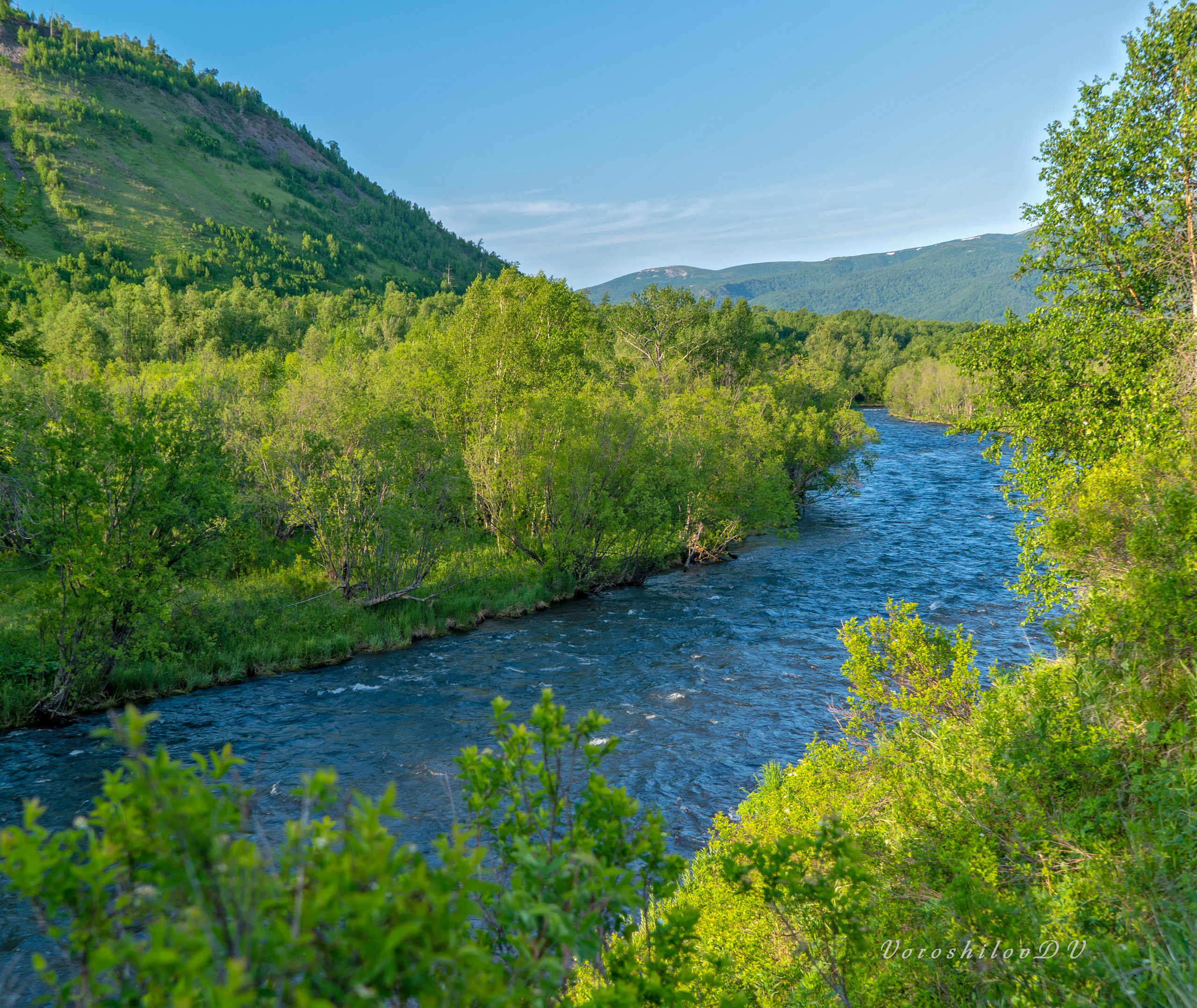 Лето. Фотограф Ворошилов Дмитрий. Эссо. Камчатка