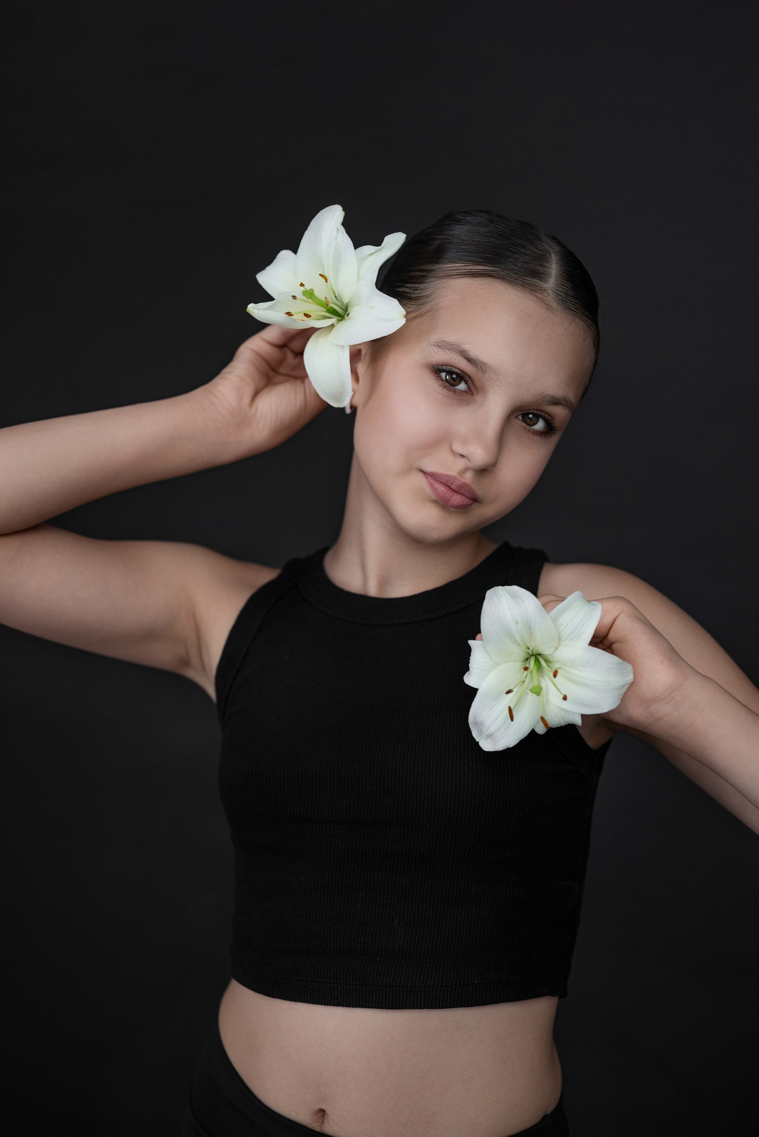 Фотопроект *Белые лилии*. Фотограф в городе Салават