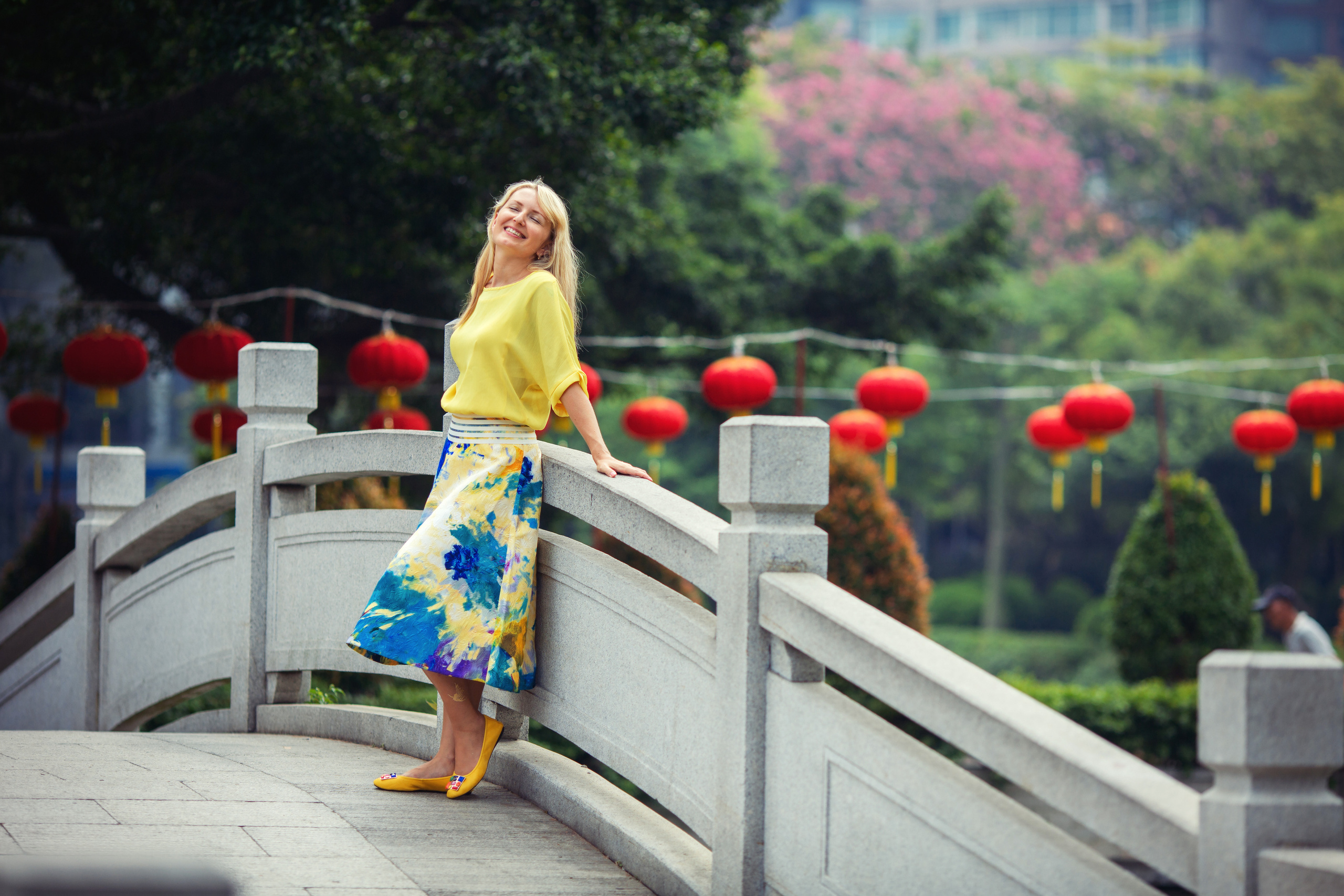 Вечное лето в одном парке, в одном городе Китая. Главная