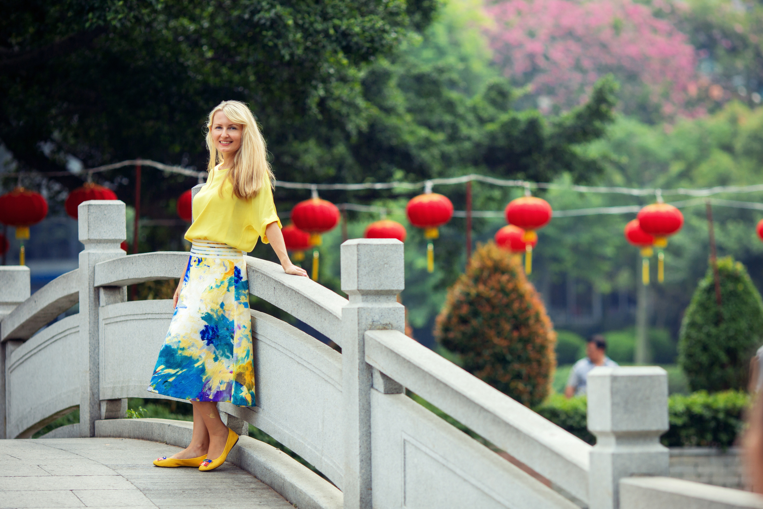 Вечное лето в одном парке, в одном городе Китая. Главная
