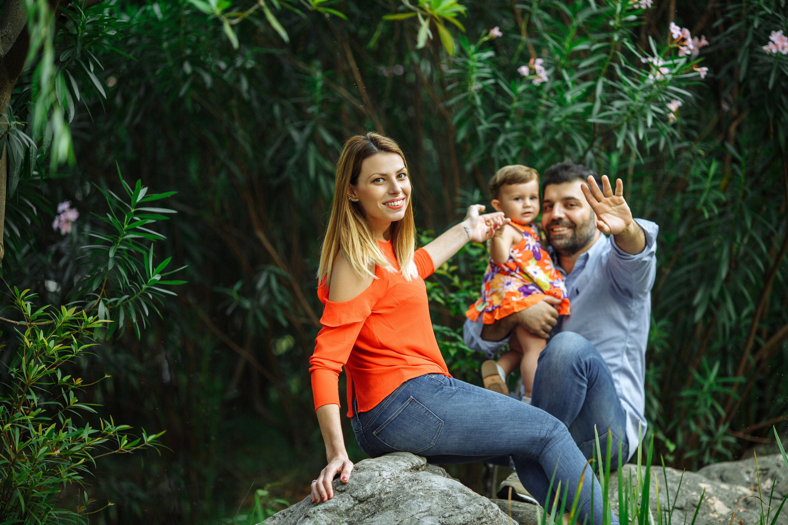 Семья итальянцев, фотопрогулка в Гуанджоу. Главная