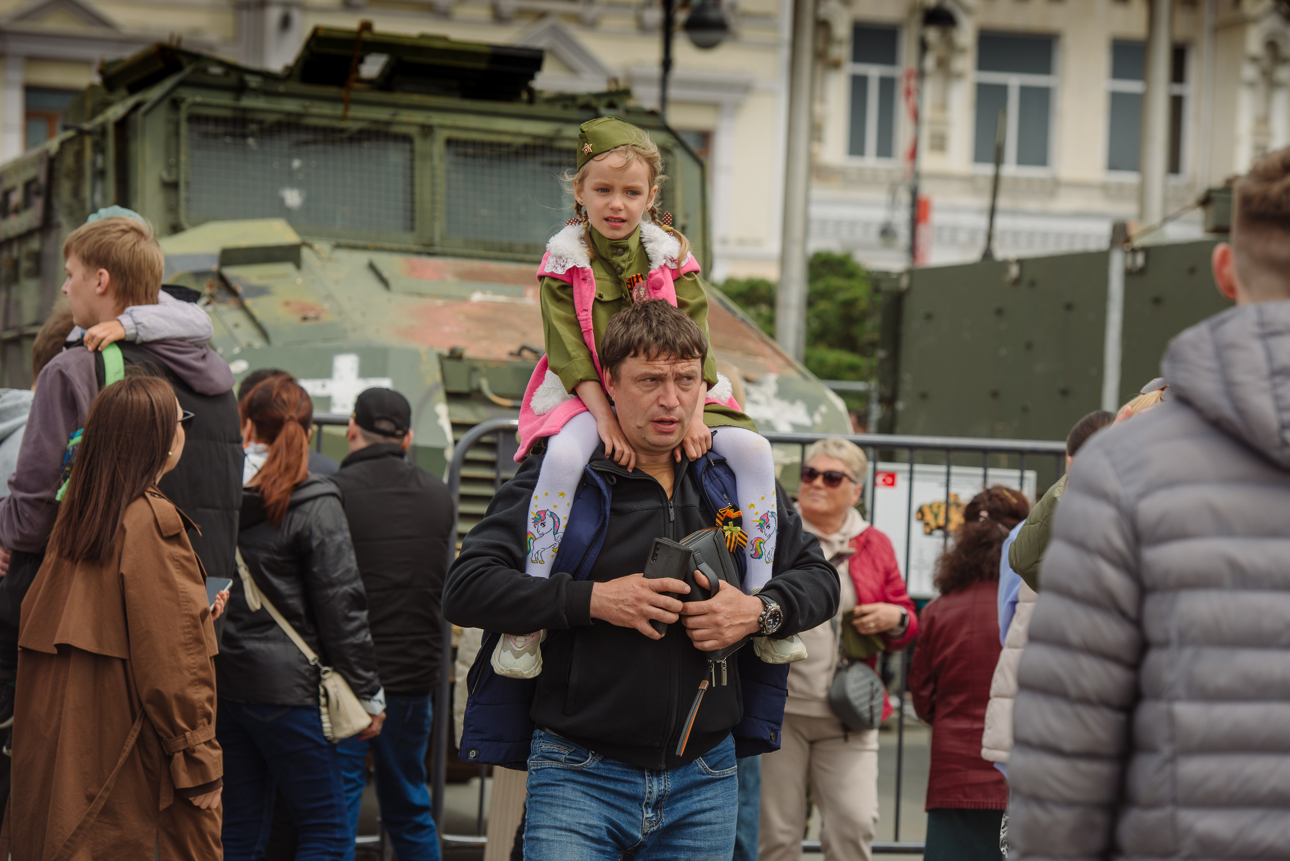 9 мая Центральная плащадь. Фотограф Мария Каюрова