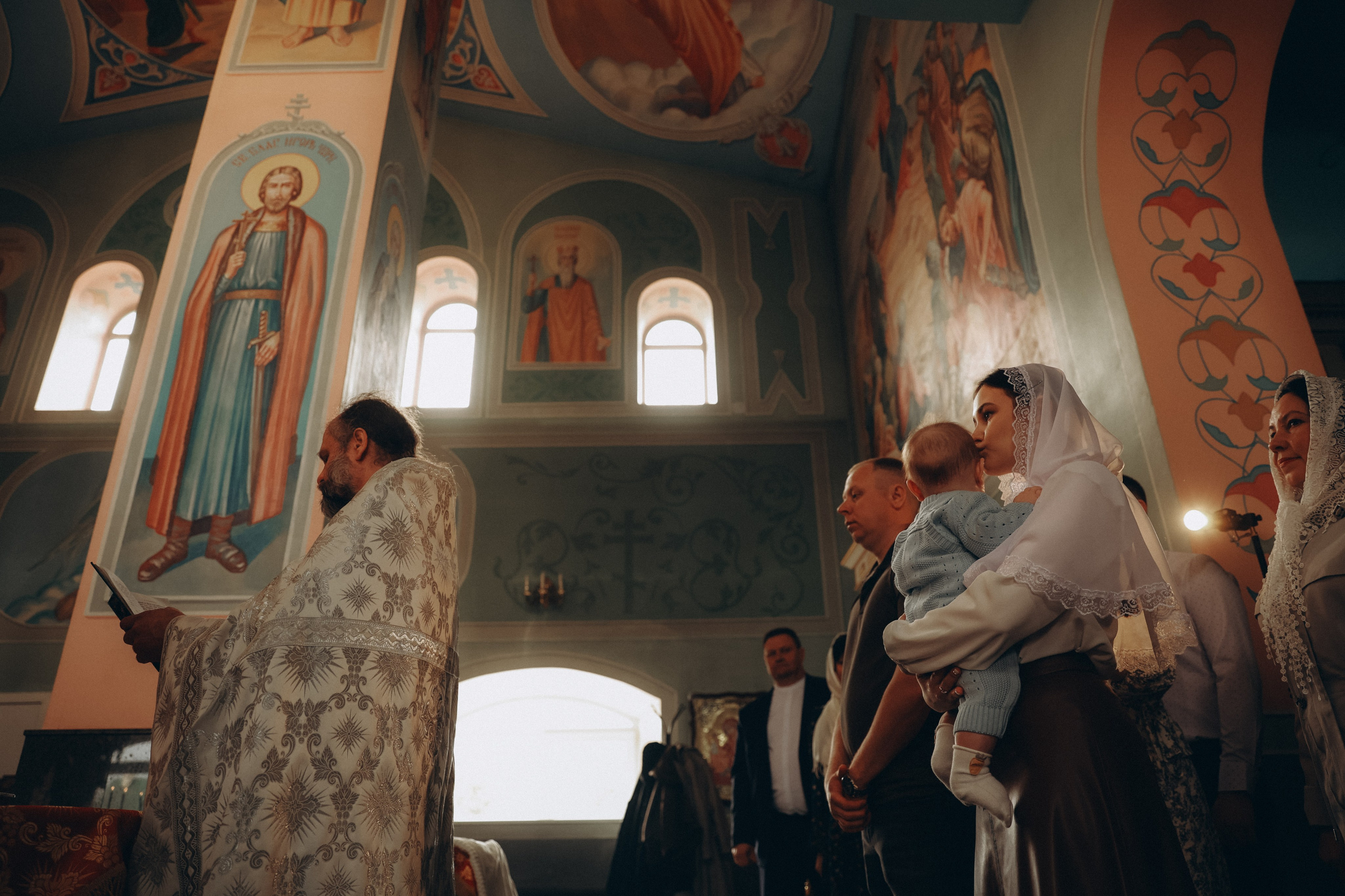 Таинство крещения Михаила. Свадебный и семейный фотограф в городе Пенза, Саранск, Ковылкино