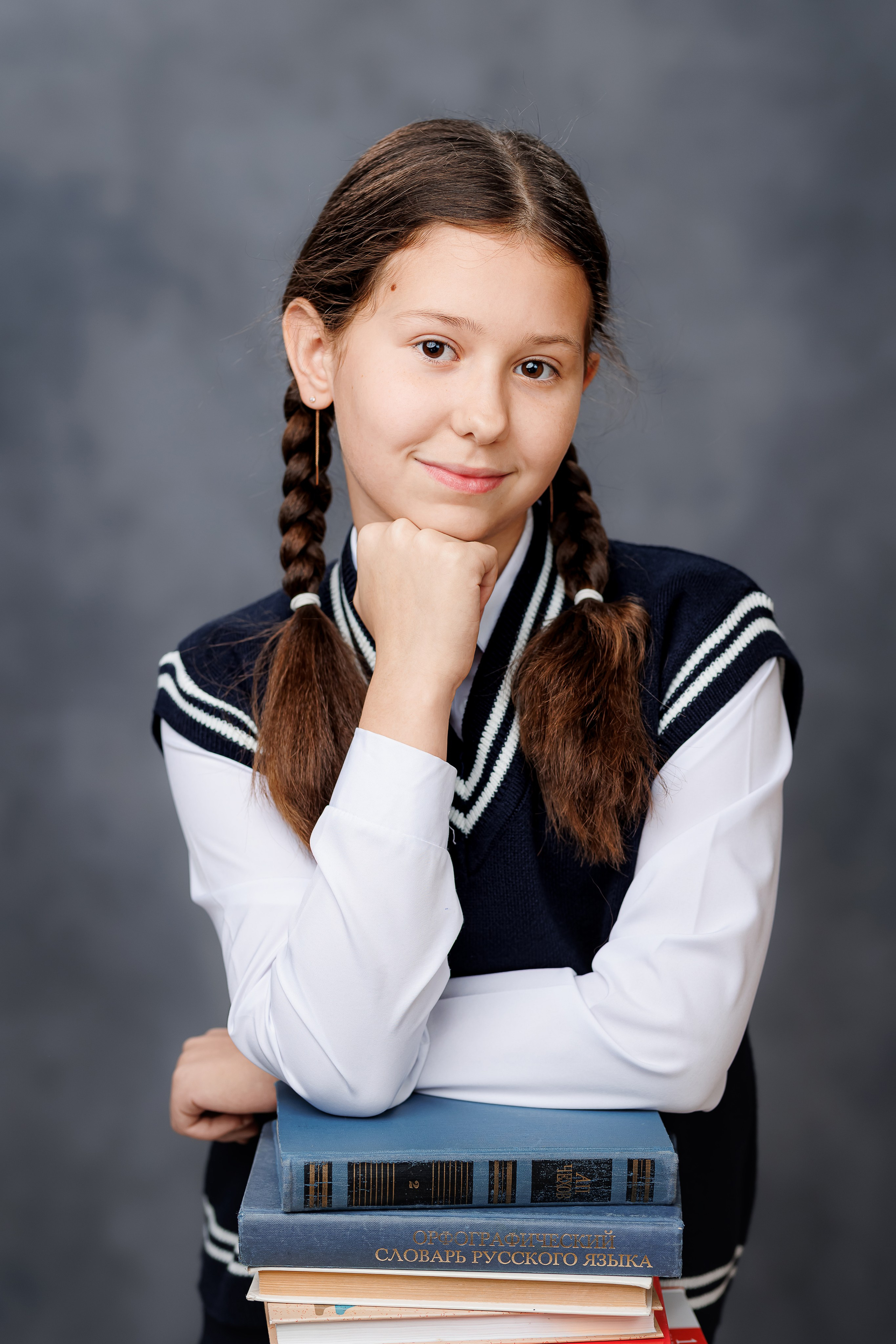 Портреты 4 классы. Семейный и детский фотограф Комина Елена, Власиха, Одинцово